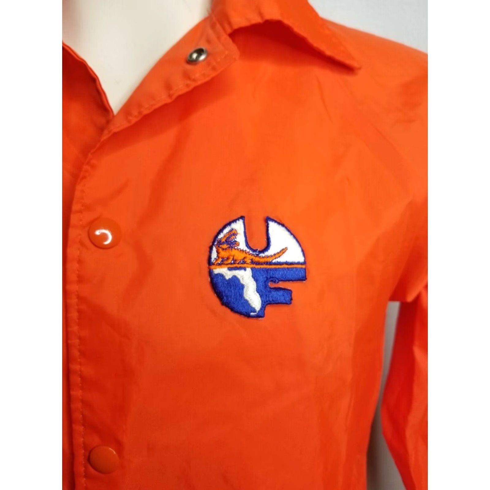 Vintage VINTAGE Hartwell University of Florida Gators Windbreaker Jacket Adult Small Orange Nylon USA Mens Size US S / EU 44-46 / 1 - 5 Thumbnail