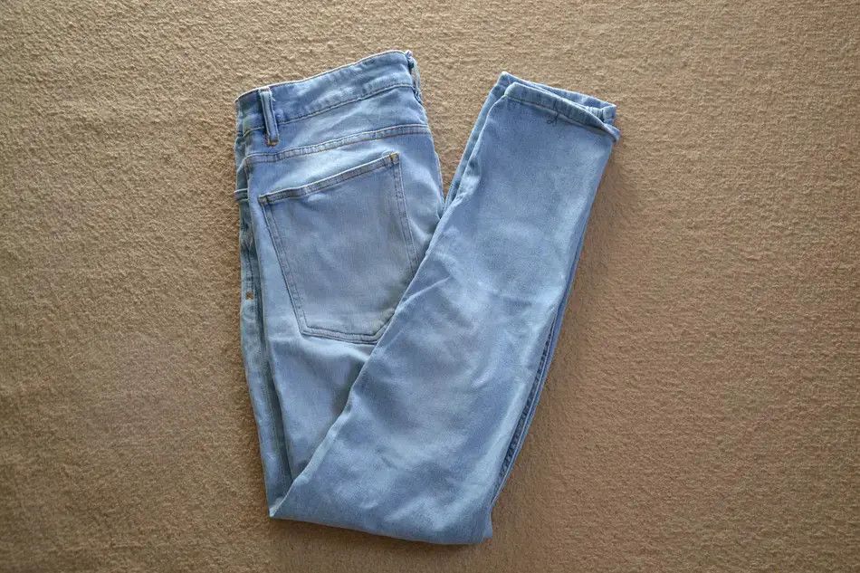 Japanese Brand Y2k Stretchy Ripped Skinny Jeans Size US 32 / EU 48 - 4 Thumbnail