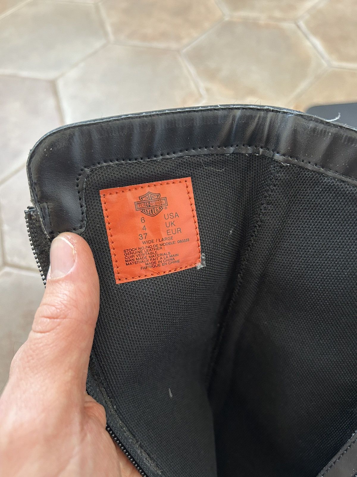 Harley Davidson HARLEY DAVIDSON LEATHER BOOTS Size US 7 / IT 37 - 6 Thumbnail
