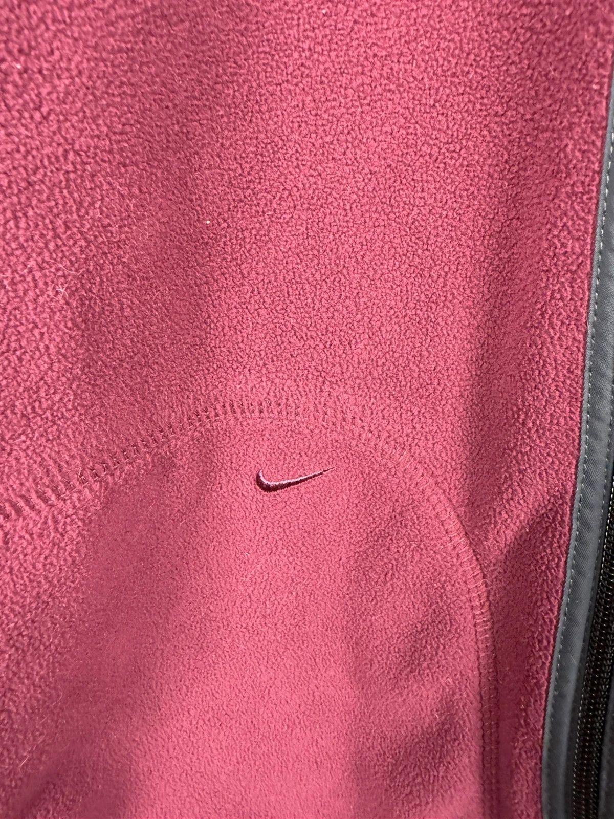 Nike Nike Vintage Fleece Full Zip Hoodie 00s size L Size US L / EU 52-54 / 3 - 3 Thumbnail