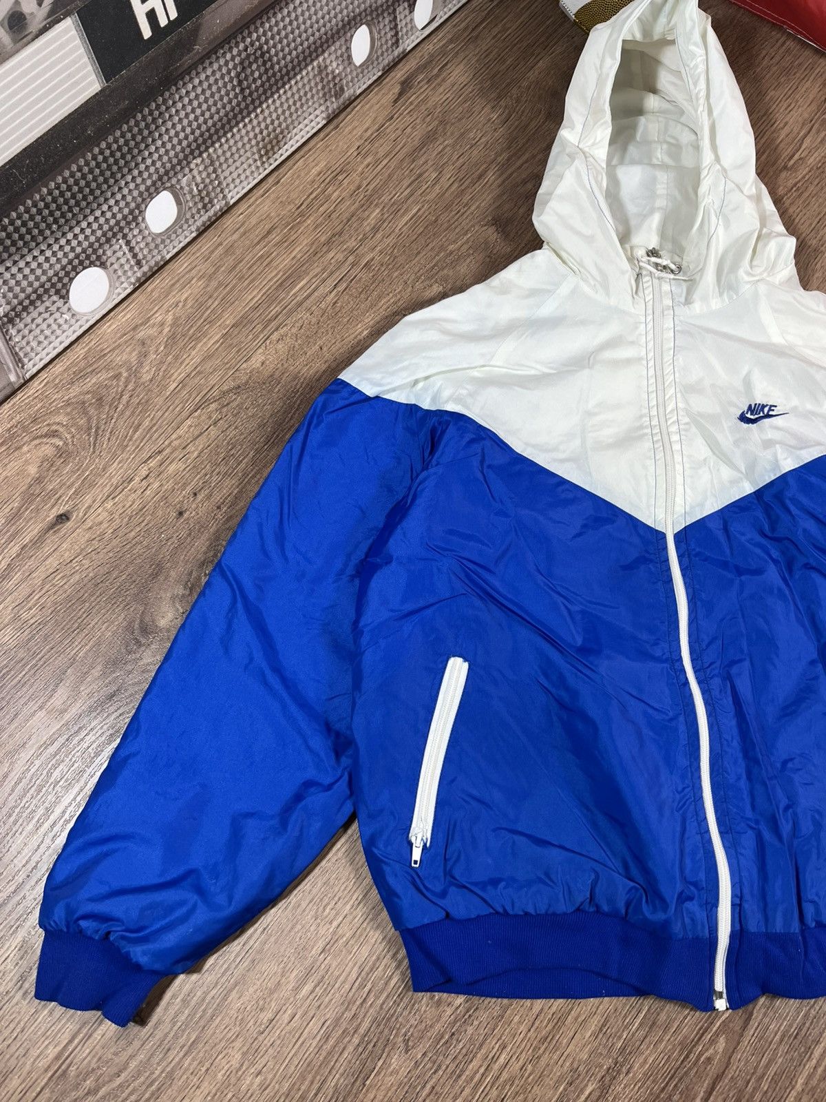 Nike Nike Vintage 80s Made On UK Very Rare Zip Jacket Size US XL / EU 56 / 4 - 2 Thumbnail