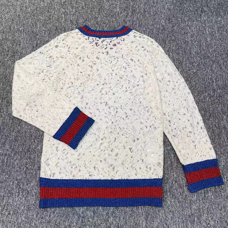 Gucci Gucci Embroidered hollow sweatshirt 2505-Nextarrow Size S / US 4 / IT 40 - 5 Thumbnail