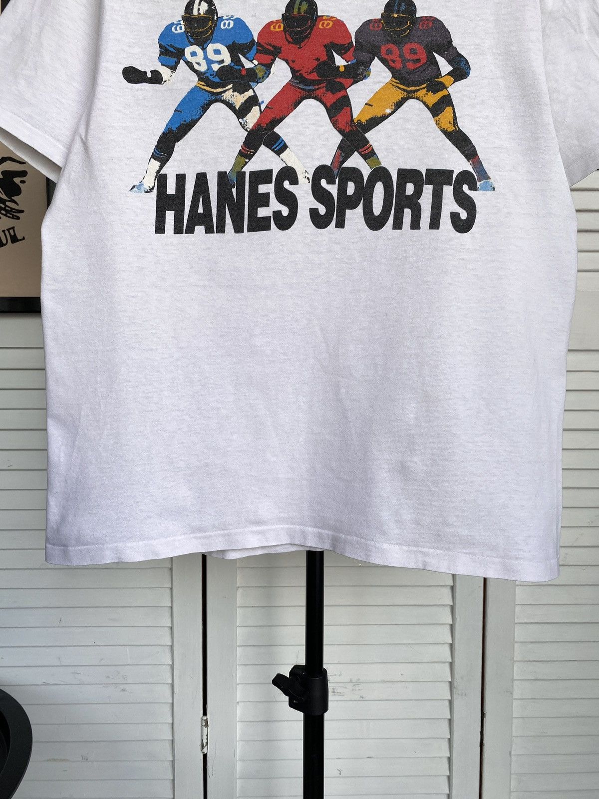Hanes × Vintage Vintage Hanes Sport Football Best Team Befy Tee Shirt USA Size US M / EU 48-50 / 2 - 7 Thumbnail