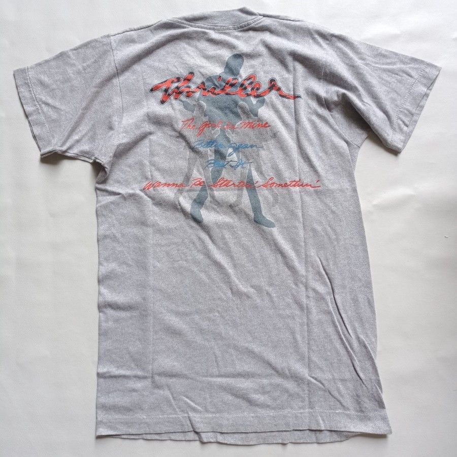 Band Tees × Vintage michael jackson thriller tour 1984 original jacko Size US S / EU 44-46 / 1 - 3 Thumbnail