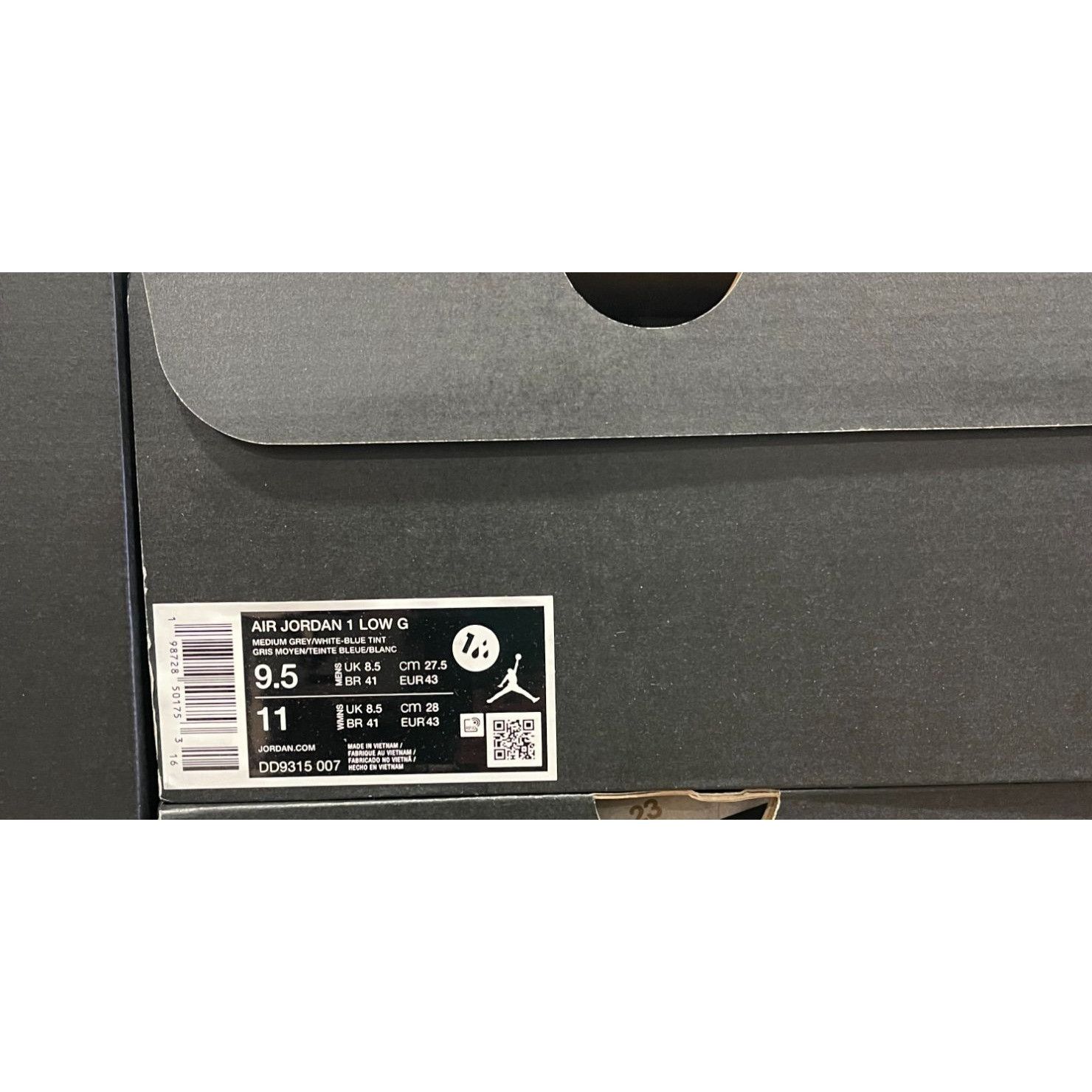 Jordan Brand Jordan 1 Low Golf Grey Blue Tint SPIKELESS Mens 9.5us Size US 9.5 / EU 42-43 - 7 Thumbnail