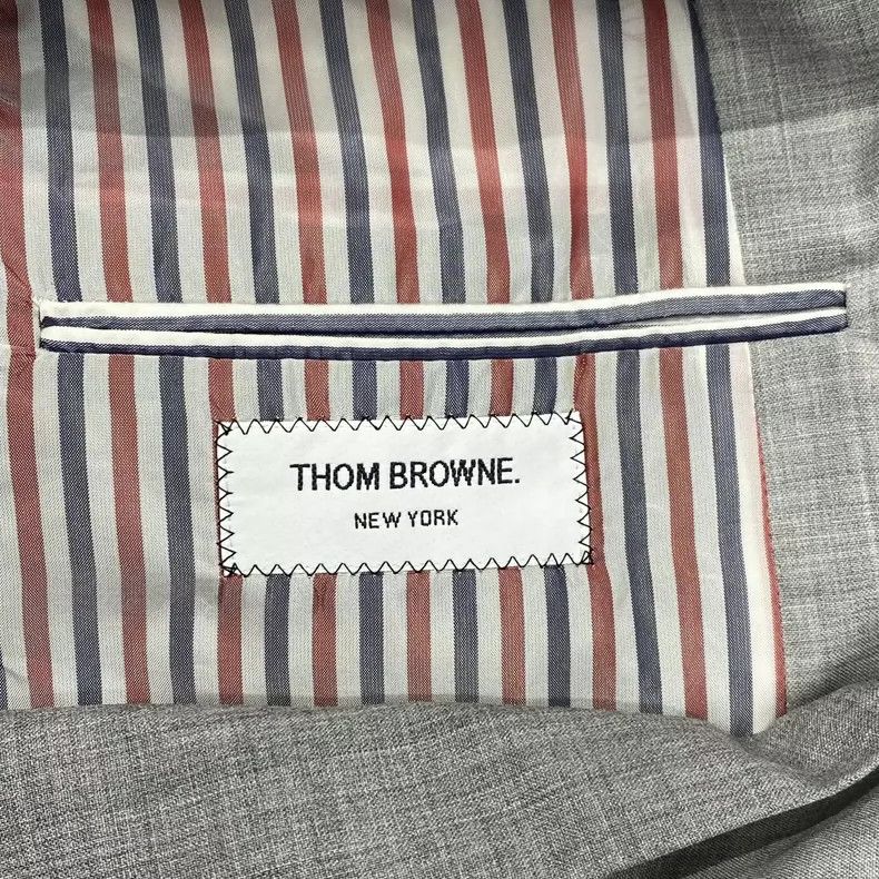 Thom Browne Thom Browne size3 Patchwork grey suit Size 36R - 5 Thumbnail