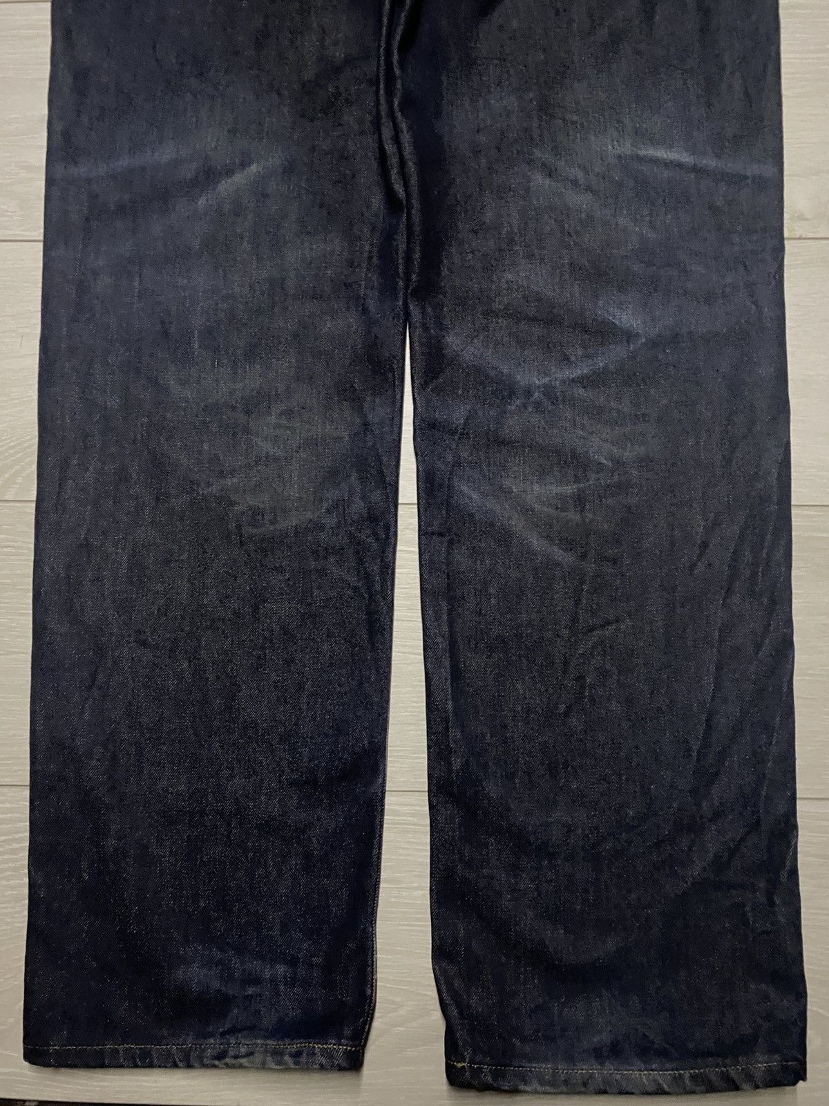Edwin W40 Edwin Us Classic Navy Blue Distressed Jeans Size US 40 / EU 56 - 6 Thumbnail