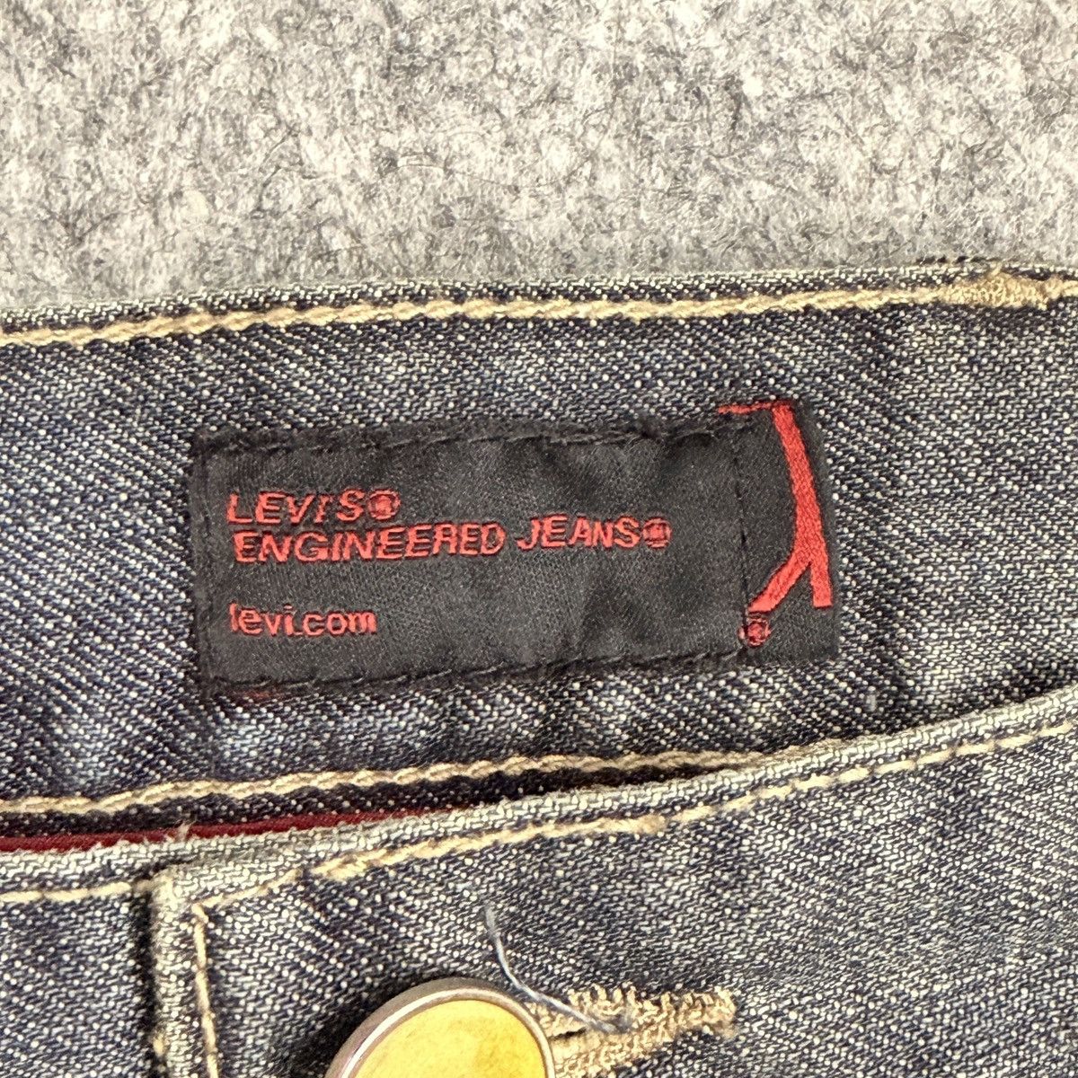 Levi's Vintage Clothing Vintage Levis Engineered Jeans Buckle Belt Size US 35 - 11 Thumbnail