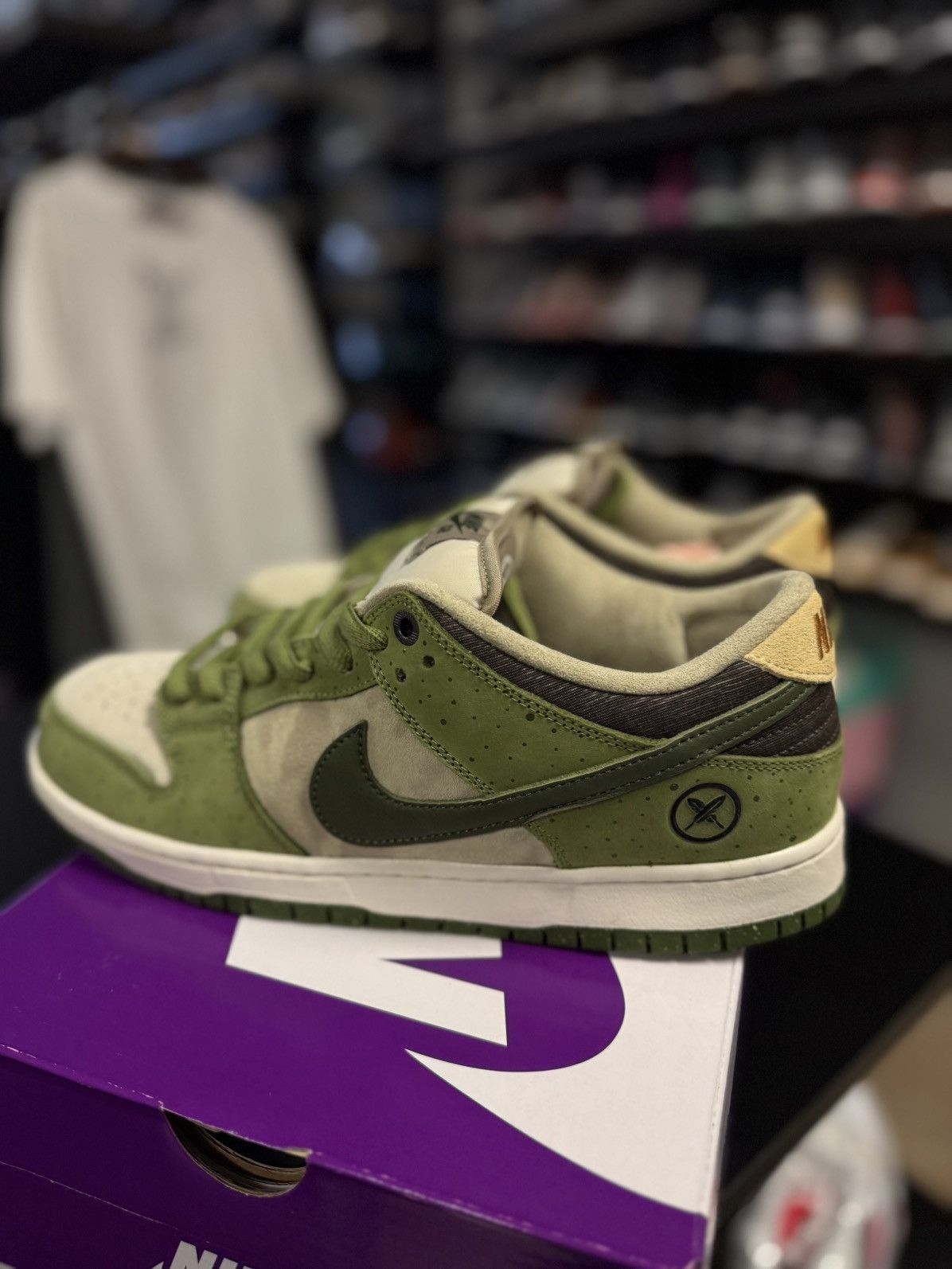 Nike Nike Dunk Low Yuto Horigome Matcha Size 10 (NEW) Size US 10 / EU 43 - 5 Thumbnail