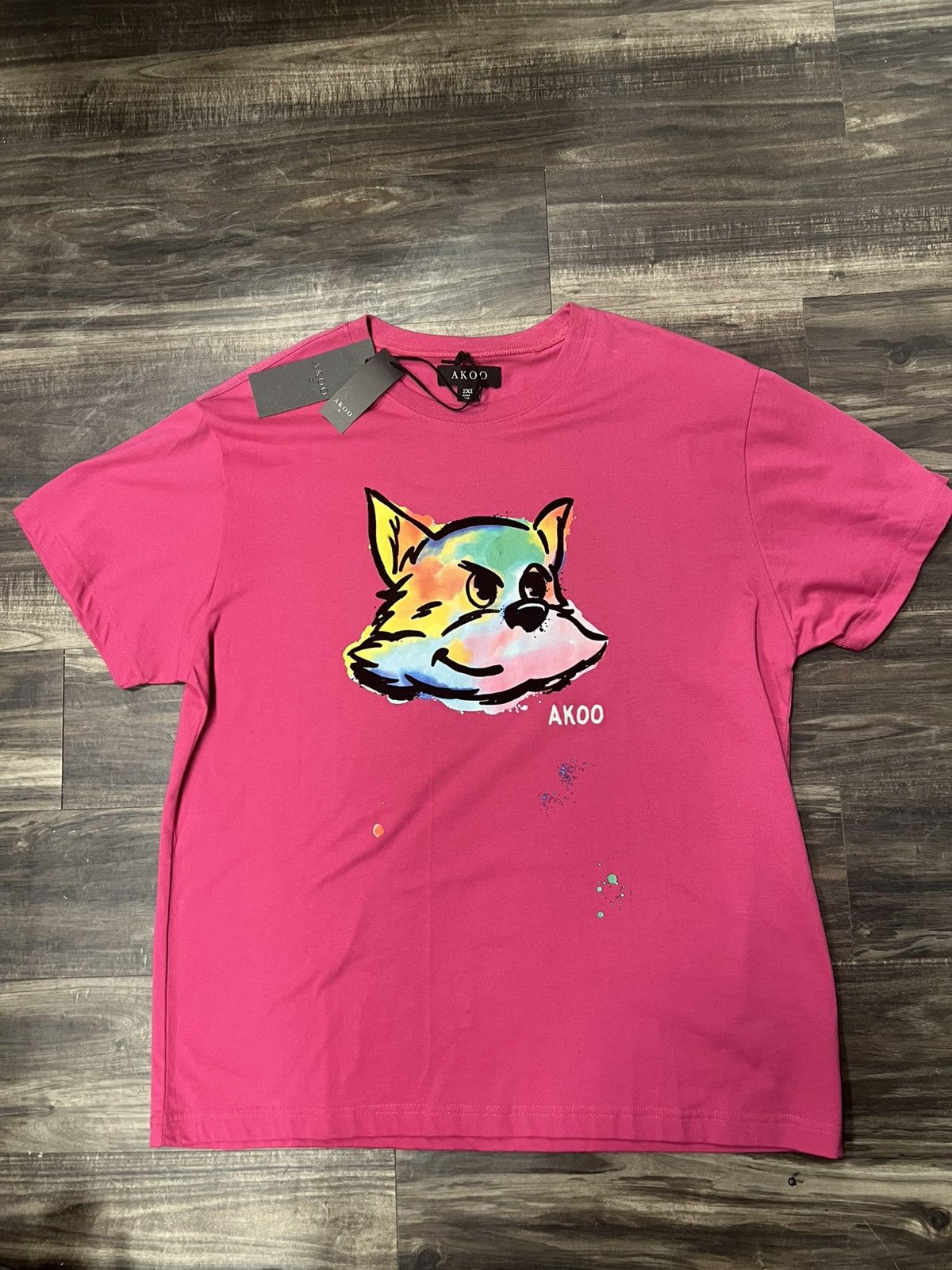 AKOO Men’s Akoo snobby T-shirt new with Tags Size US XXL / EU 58 / 5 - 1 Preview