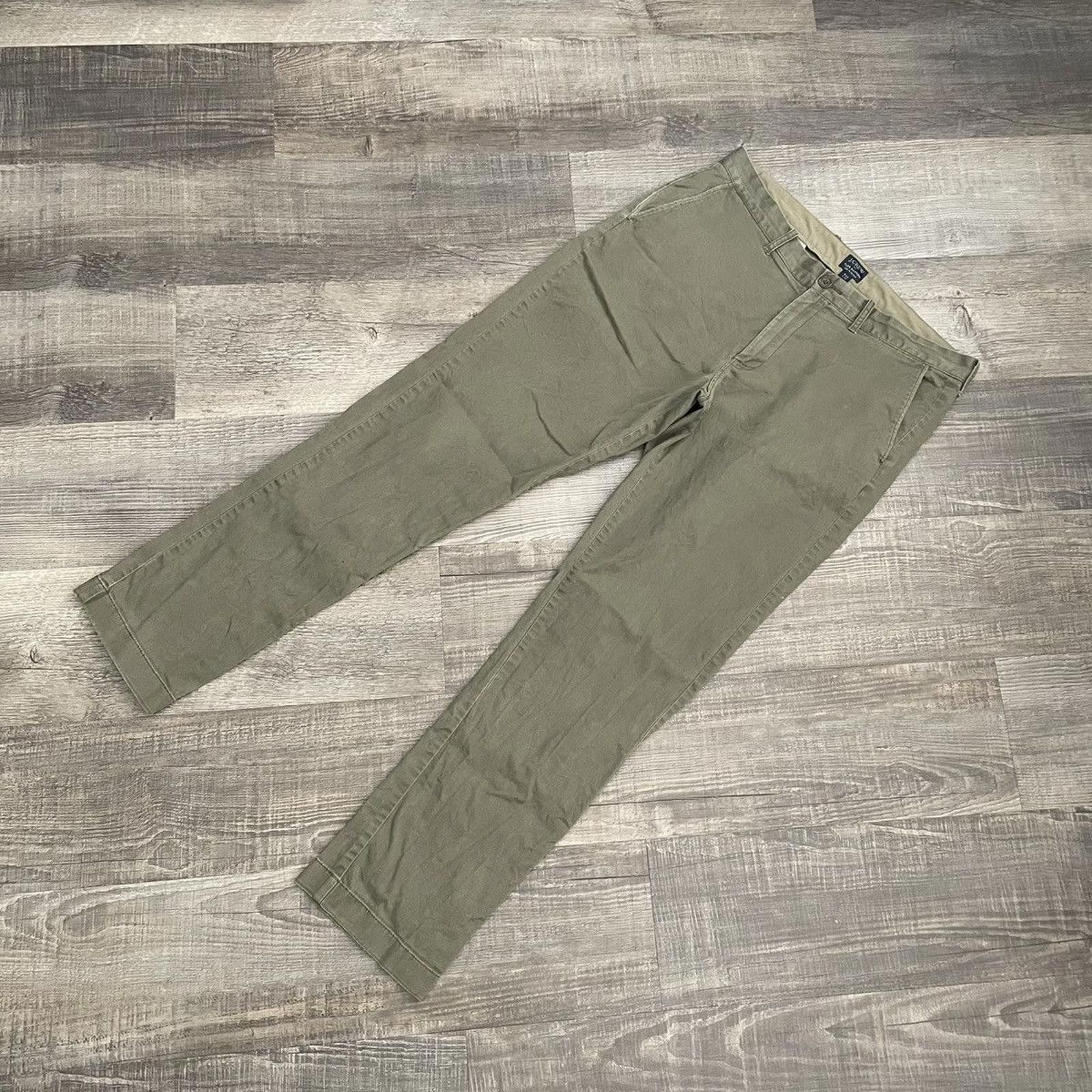 J.Crew J. CREW • Trousers "Green" (34X32) Size US 34 / EU 50 - 2 Thumbnail