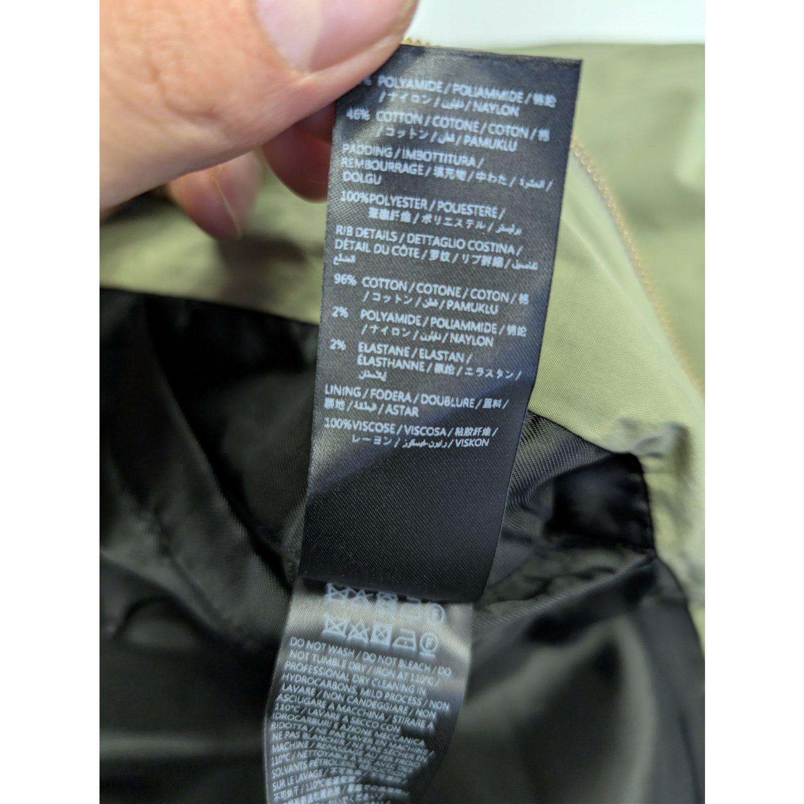 Amiri o1rshd1 Amiri Sinners Bomber Jacket in Olive Size US L / EU 52-54 / 3 - 18 Thumbnail