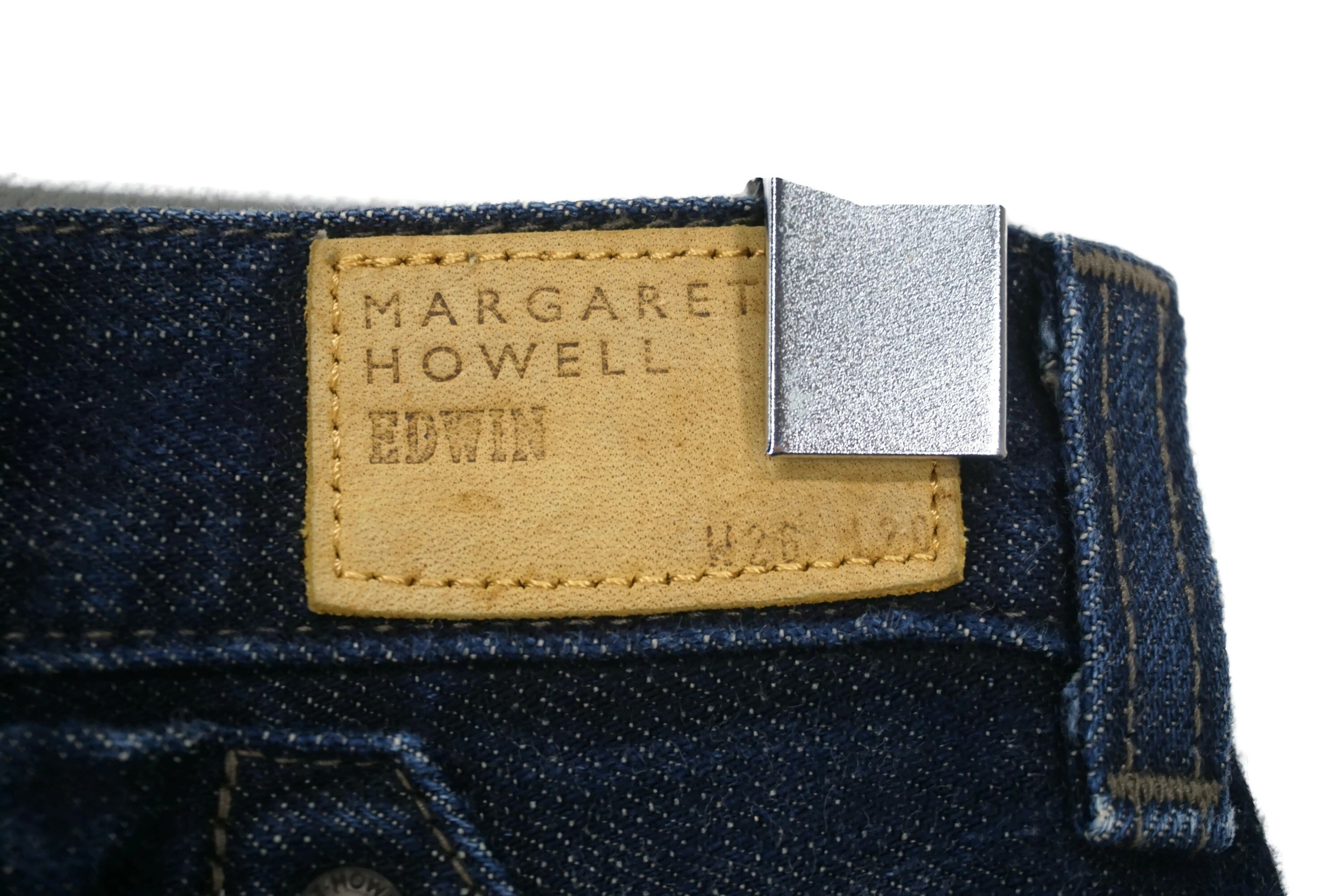 Margaret Howell Edwin Selvedge Jeans fit W28xL20.5 Cropped Denim Jorts Size 26" / US 2 / IT 38 - 12 Thumbnail
