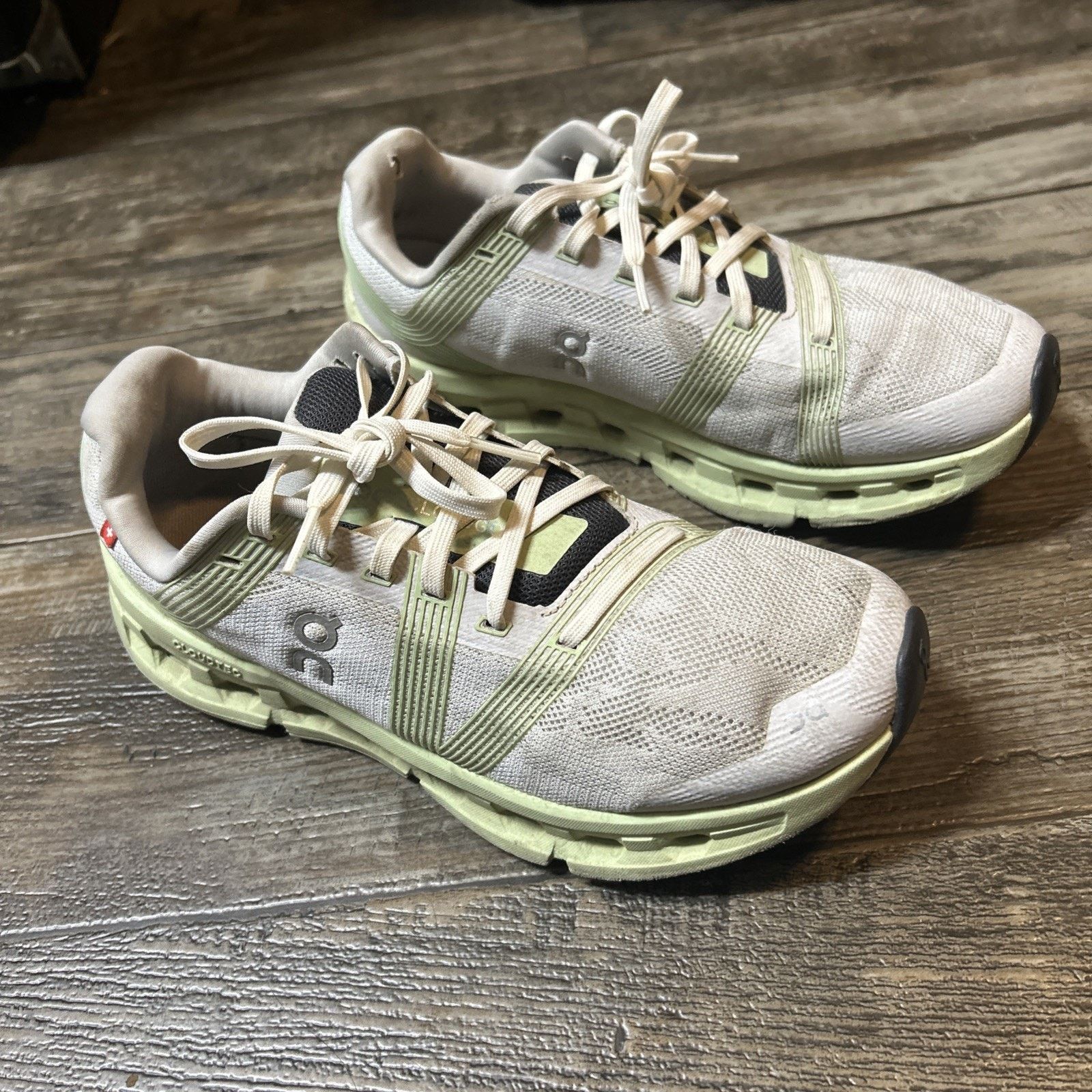 On Shoes Womens Size 6 Cloudgo White Glacier Mesh Sneakers