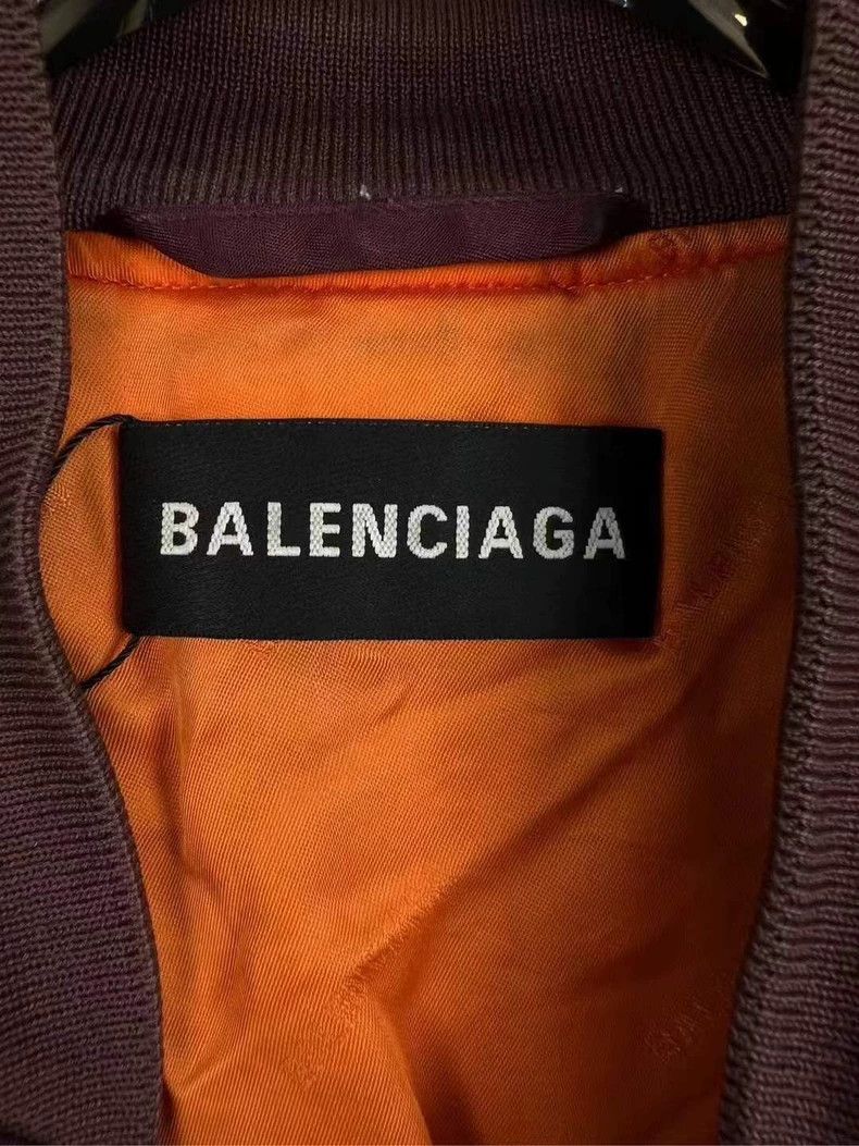 Balenciaga Balenciaga size 48 Embroidered monogram bomber jacket Size US M / EU 48-50 / 2 - 4 Thumbnail