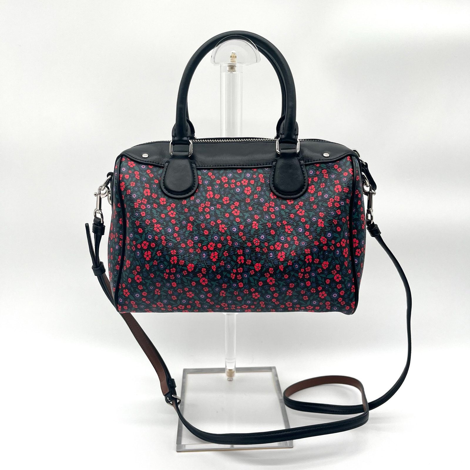 Coach COACH Leather Satchel Mini Bennett Floral Ranch RETAILS $295 Size ONE SIZE - 8 Thumbnail
