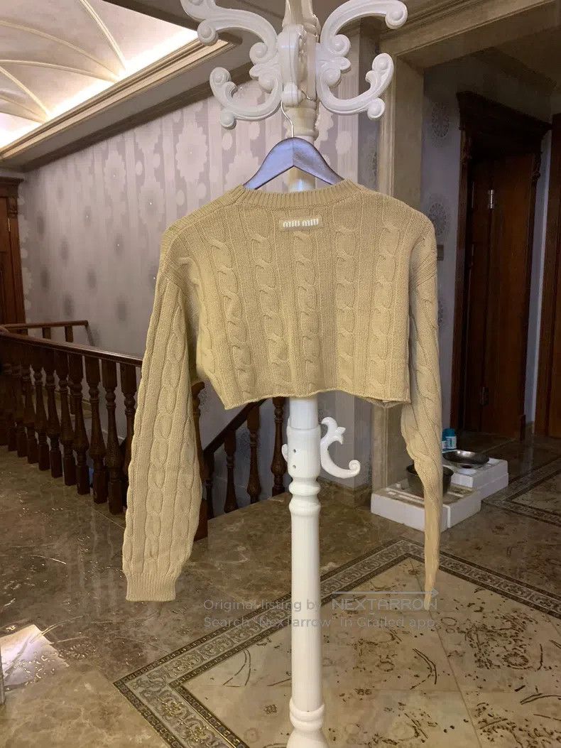 Miu Miu Miu Miu 36 Knitted sweater Size XS / US 0-2 / IT 36-38 - 9 Thumbnail
