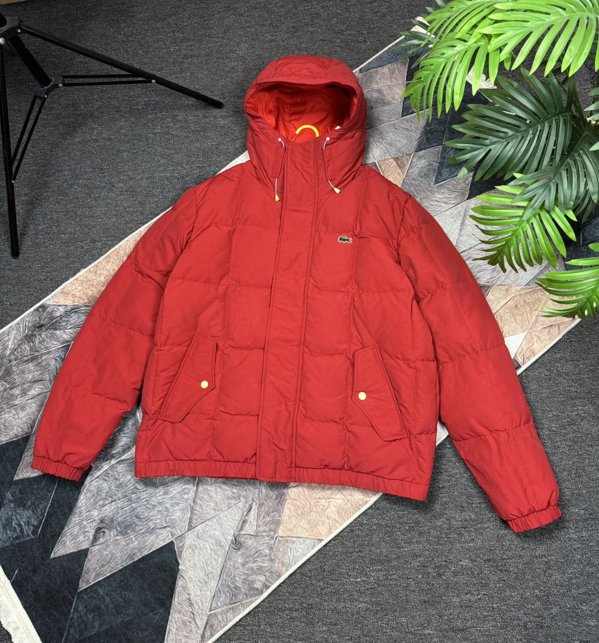 Lacoste LACOSTE LIVE DOWN JACKET PUFFER Y2K DRILL STYLE SIZE M Size US M / EU 48-50 / 2 - 8 Thumbnail