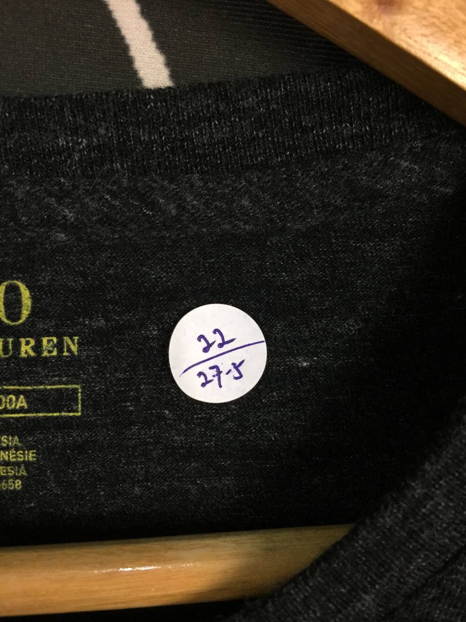 Polo Ralph Lauren × Vintage Polo Ralph Lauren Small Pony Casual Tee Size US L / EU 52-54 / 3 - 10 Thumbnail