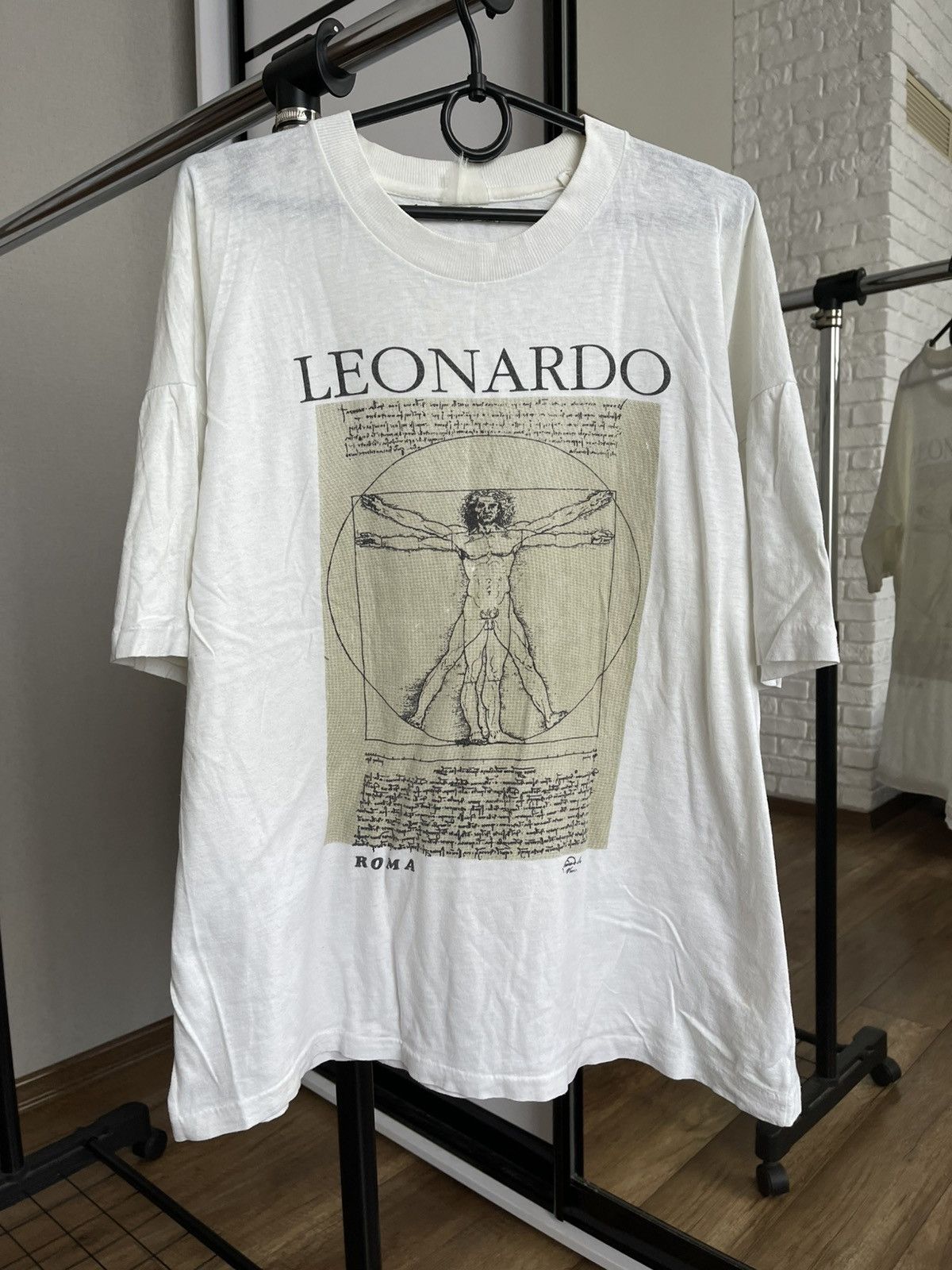 Other Leonardo Da Vinci Art Vintage T-Shirt Tee 90s Size US L / EU 52-54 / 3 - 1 Thumbnail
