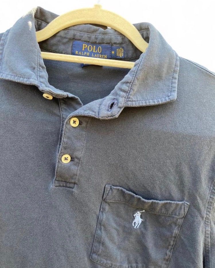 Polo Ralph Lauren Polo Ralph Lauren Grey Classic Fit Polo Shirt Pony Logo Size US M / EU 48-50 / 2 - 7 Thumbnail