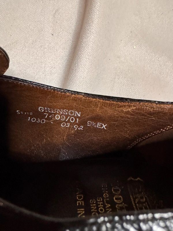 Grenson × Vintage Vintage Grenson Footmaster loafers made in England in 1990s Size US 10.5 / EU 43-44 - 11 Thumbnail