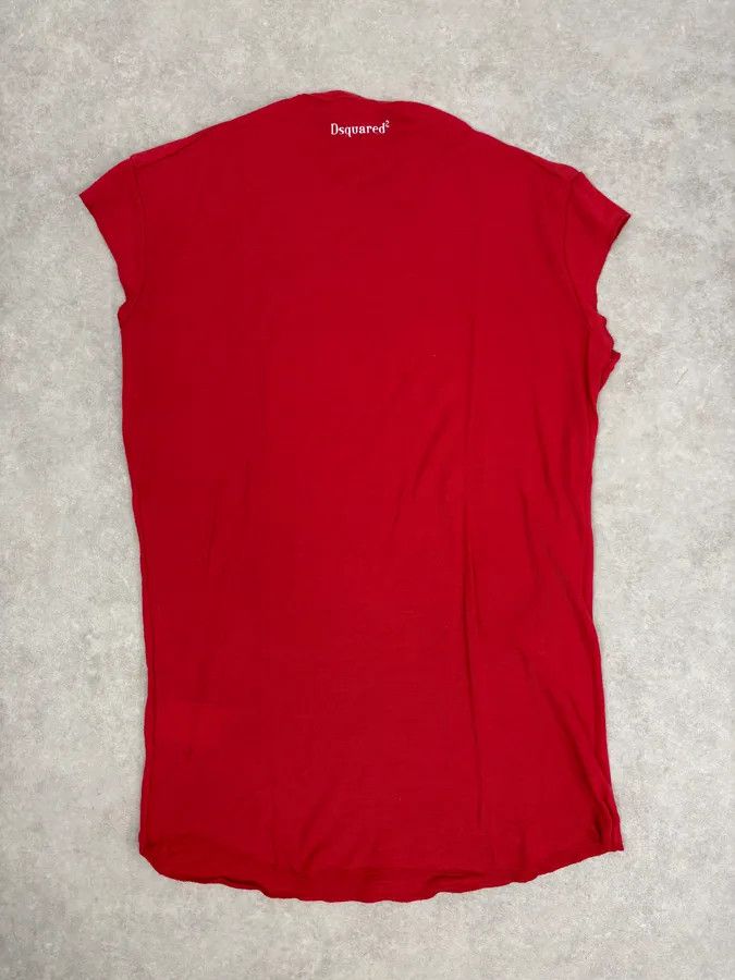 Dsquared2 AW2018 Dsquared2 Red Born To Ride T-Shirt Size US M / EU 48-50 / 2 - 6 Thumbnail