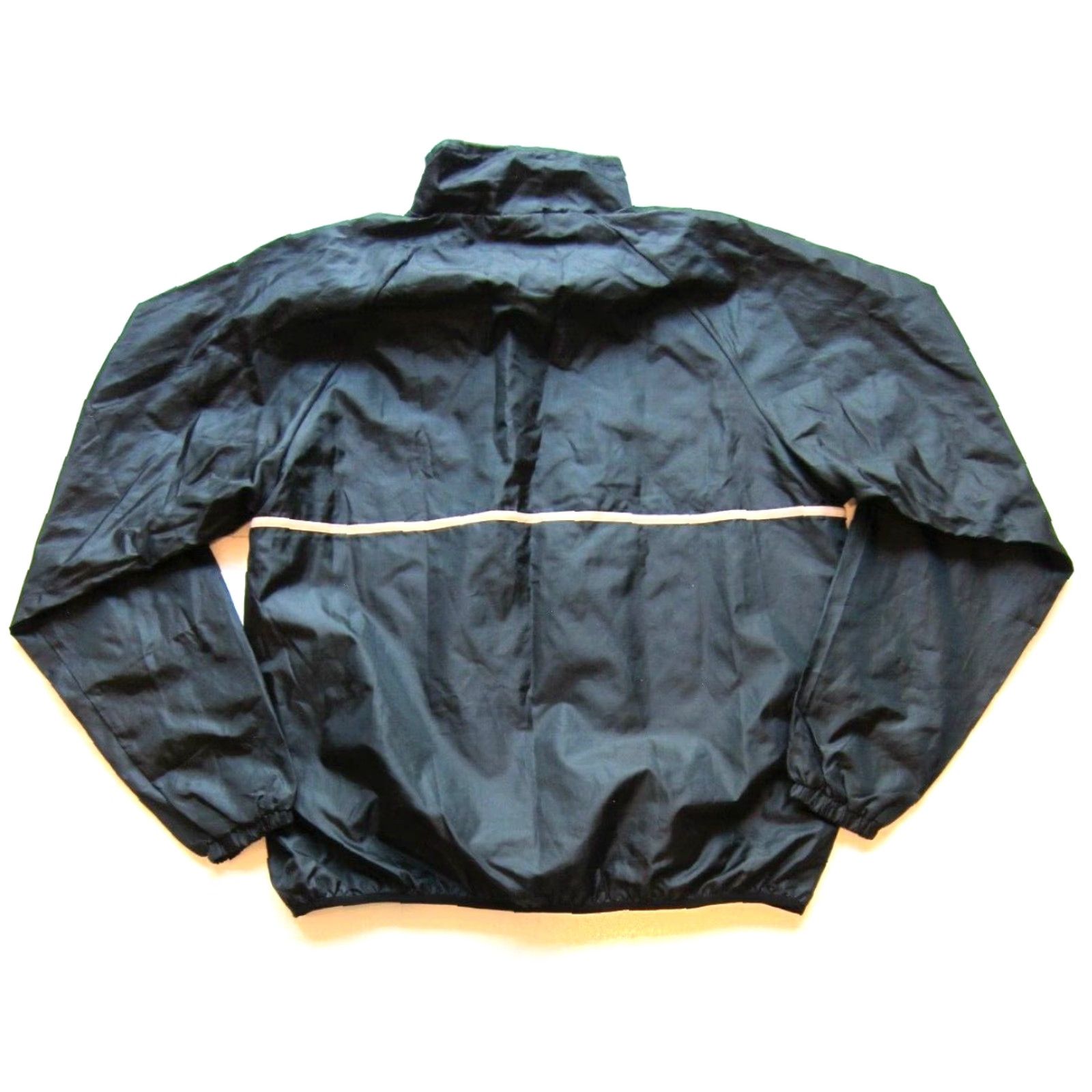 Rains VINTAGE Sports Illustrated Jacket Men XL Windbreaker Full Zip Black Size US XL / EU 56 / 4 - 4 Thumbnail