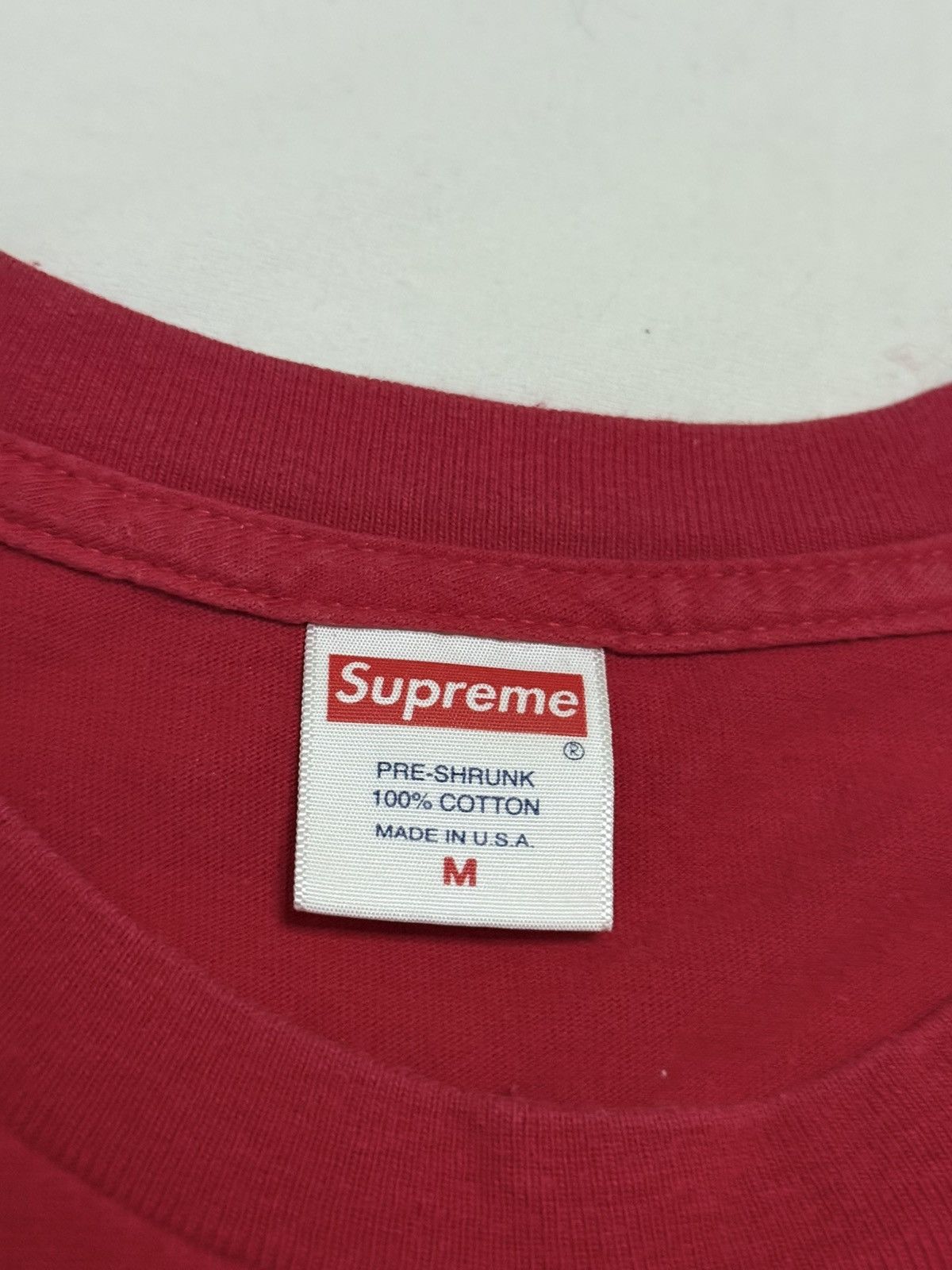 Supreme Supreme buju banton tee T-shirt red Size US M / EU 48-50 / 2 - 3 Thumbnail