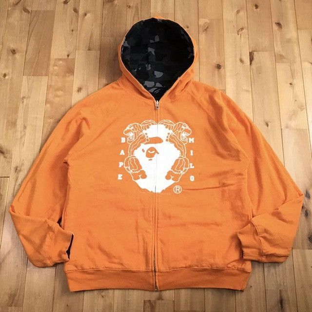 Bape 🔥Reversible🔥 BAPE camo Zip hoodie a bathing ape NIGO Size US L / EU 52-54 / 3 - 4 Thumbnail