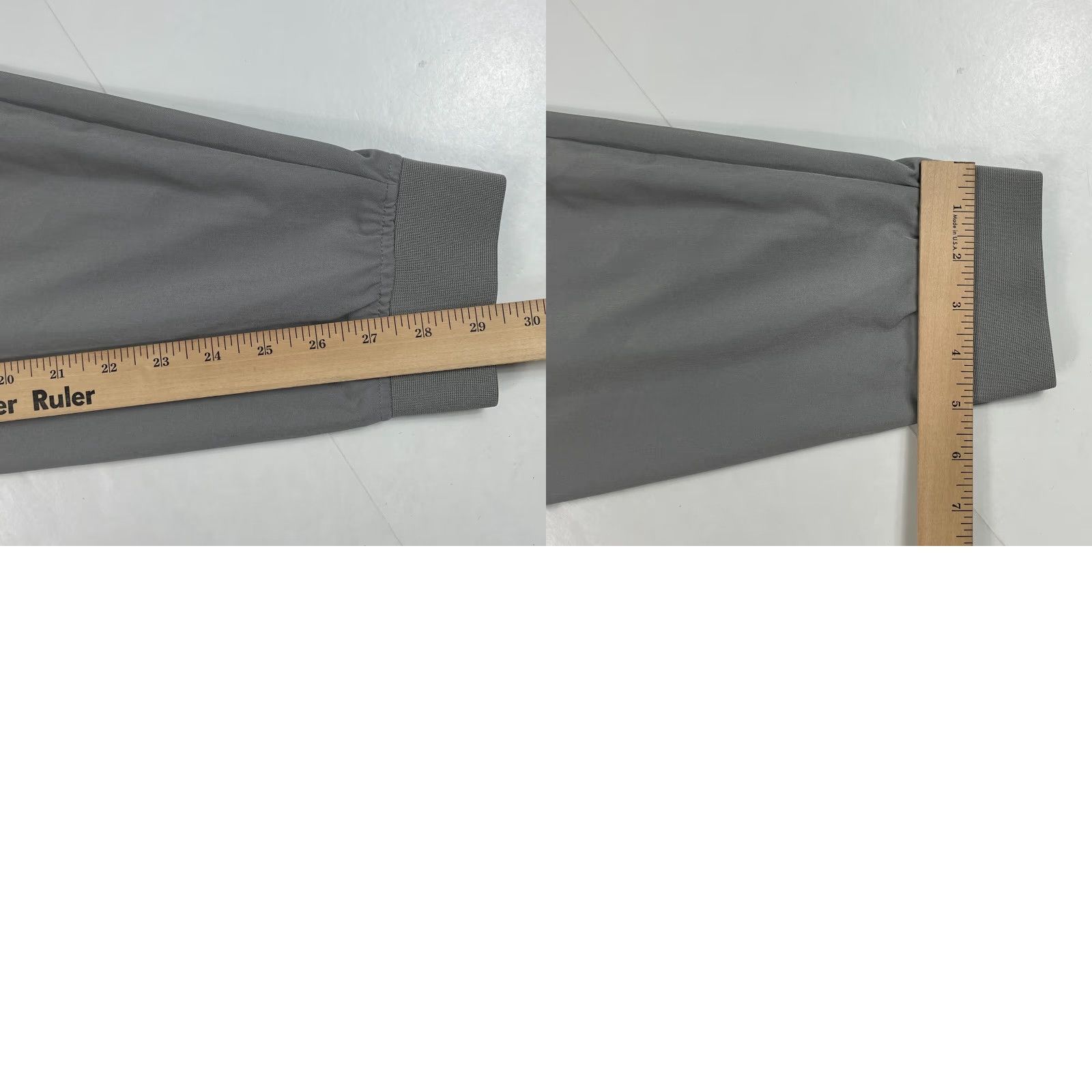 Vintage VRST Pants Mens 32 x 29 Gray Golf Tapered Leg Stretch Technical Preppy Dress Pants Size US 32 / EU 48 - 9 Thumbnail