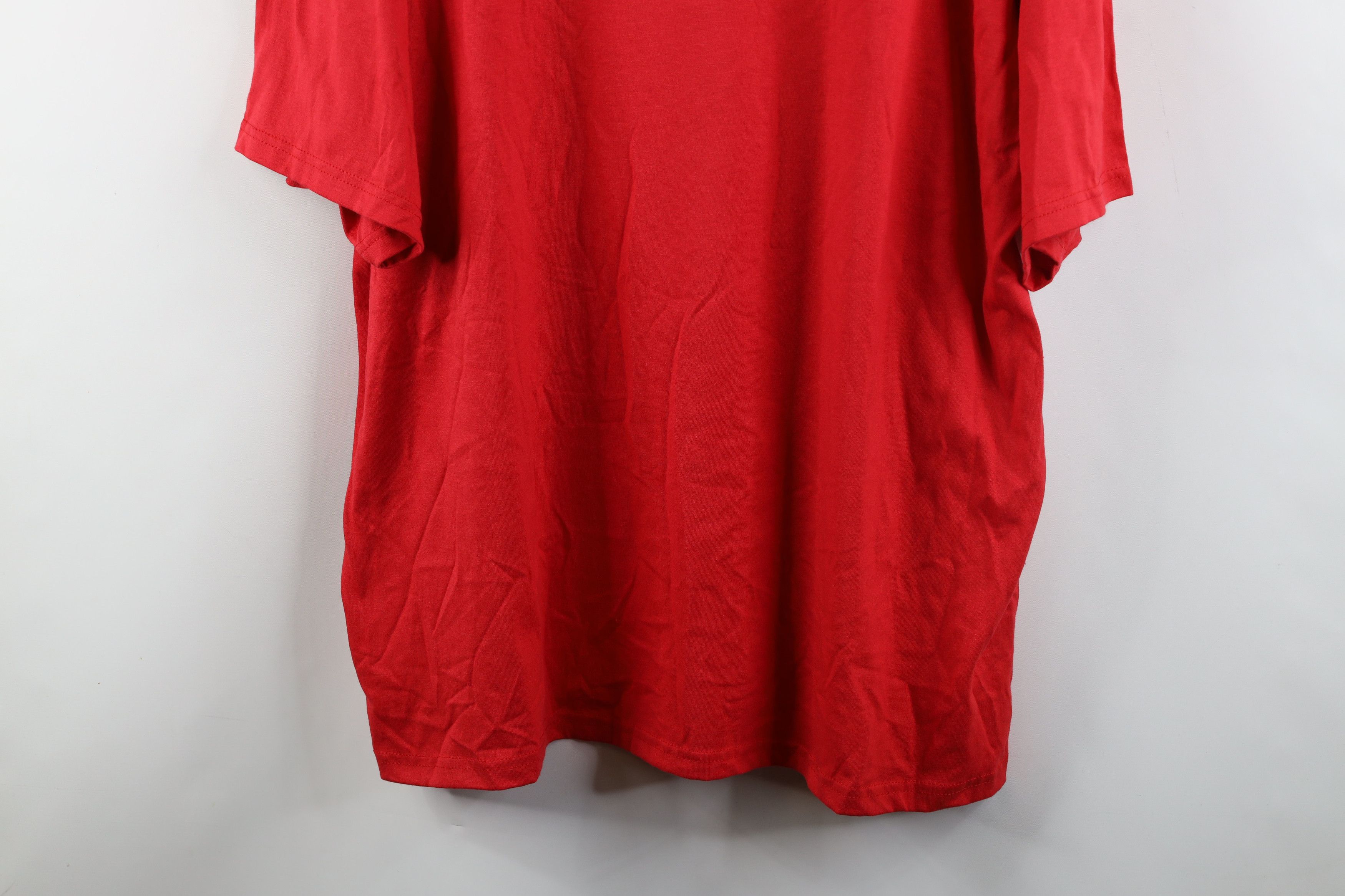 Hanes × Vintage Deadstock Vintage 90s Hanes Heavyweight Short Sleeve T-Shirt Size US XXL / EU 58 / 5 - 3 Thumbnail