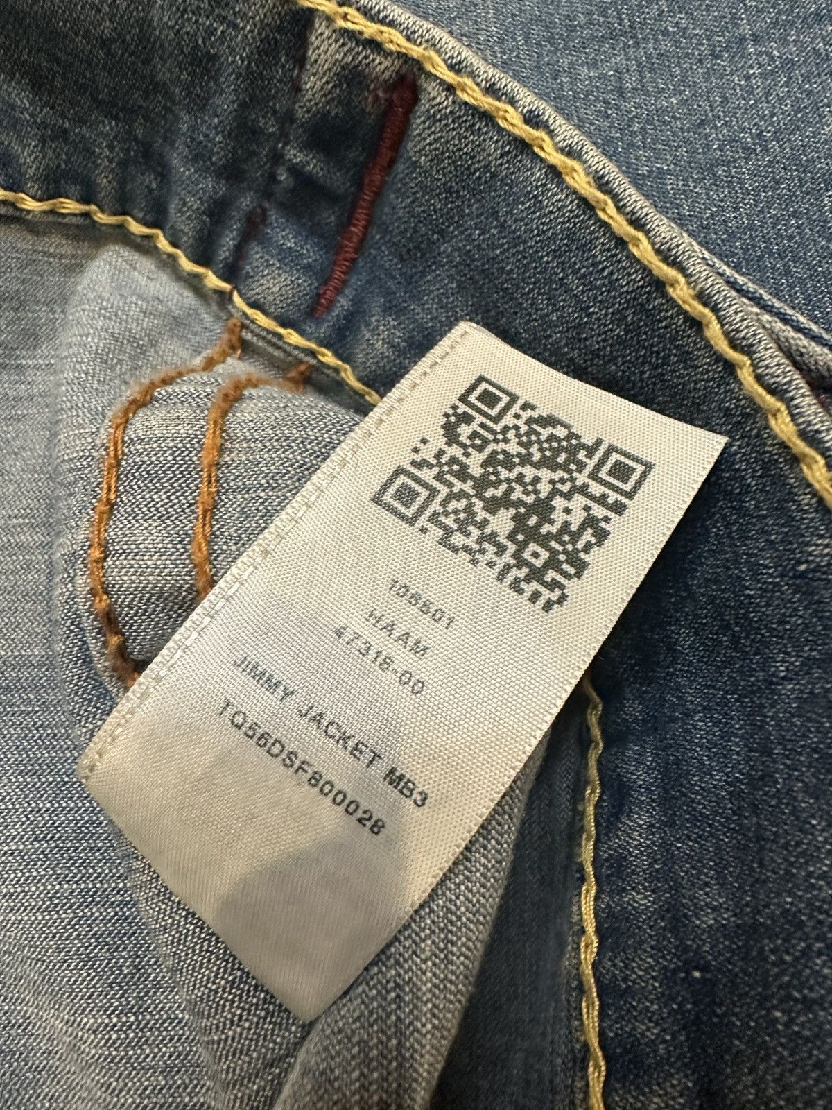 True Religion NEW! True Religion Jimmy Denim Jacket MB3 Big Stitch SZ XXL Size US XXL / EU 58 / 5 - 14 Thumbnail