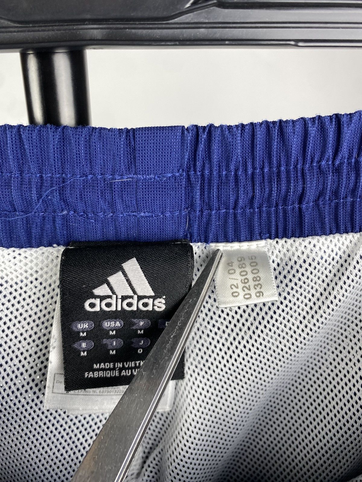 Adidas × Vintage Adidas Vintage nylon pants Parachute Drill Baggy Y2K M Size Size US 32 / EU 48 - 6 Thumbnail