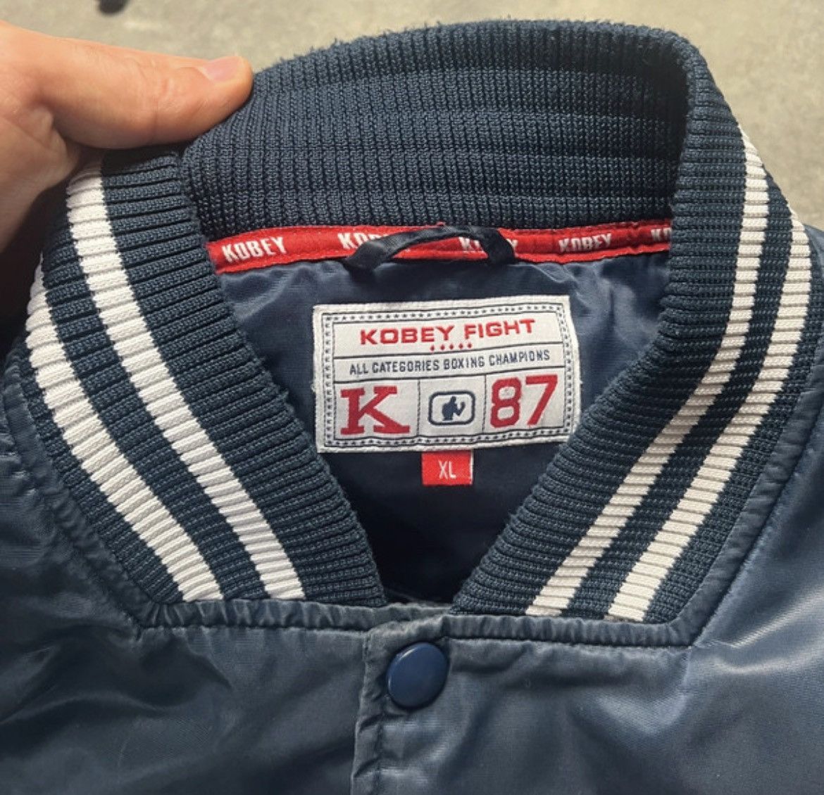 Other Kobey Fightwear Varsity Jacket XL Y2K Satin Bomber Size US XL / EU 56 / 4 - 7 Thumbnail