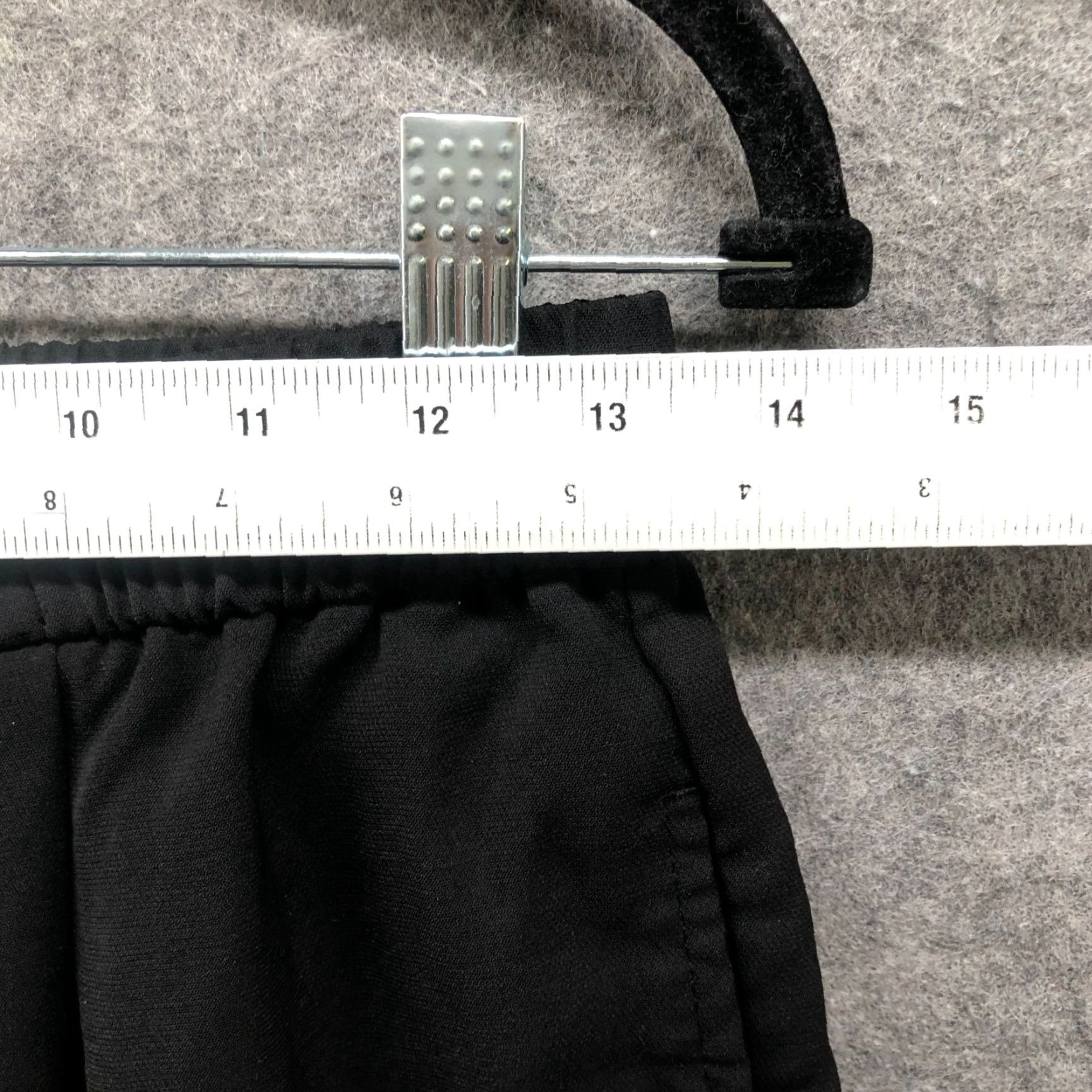 Zara Zara Black Pull On Pants Womens XS Drawstring Tapered Leg High Rise Size 26" / US 2 / IT 38 - 5 Thumbnail