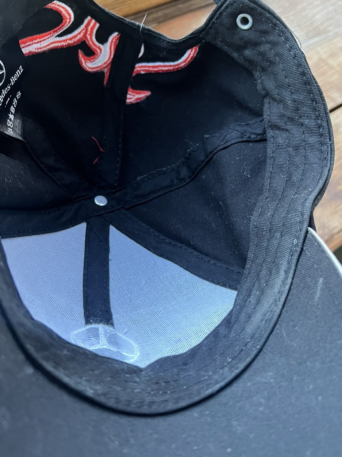 Mercedes-Benz Vintage Hat Mercedes Benz Flames Archival Cap Y2K Size ONE SIZE - 16 Thumbnail