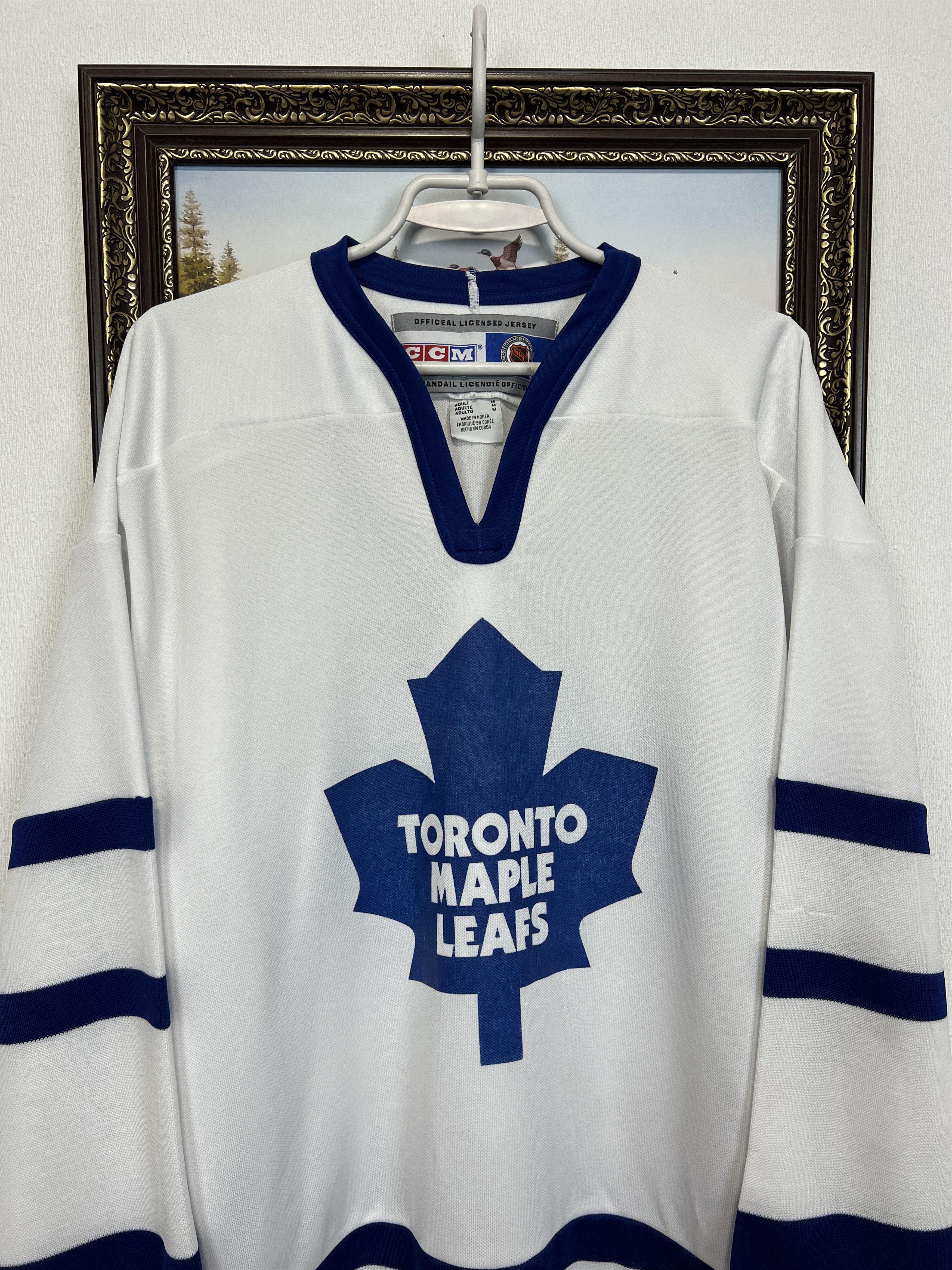 Ccm Vintage Toronto Maple Leafs Canada Ice Hockey Jersey Trikot Size US M / EU 48-50 / 2 - 2 Thumbnail