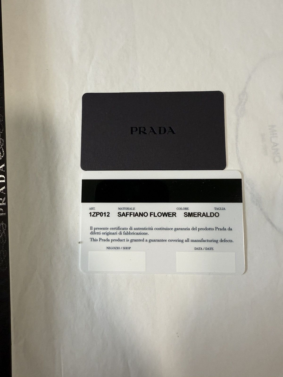 Prada Prada Saffiano Leather Flower Print iPad Tablet Case Size ONE SIZE - 7 Thumbnail