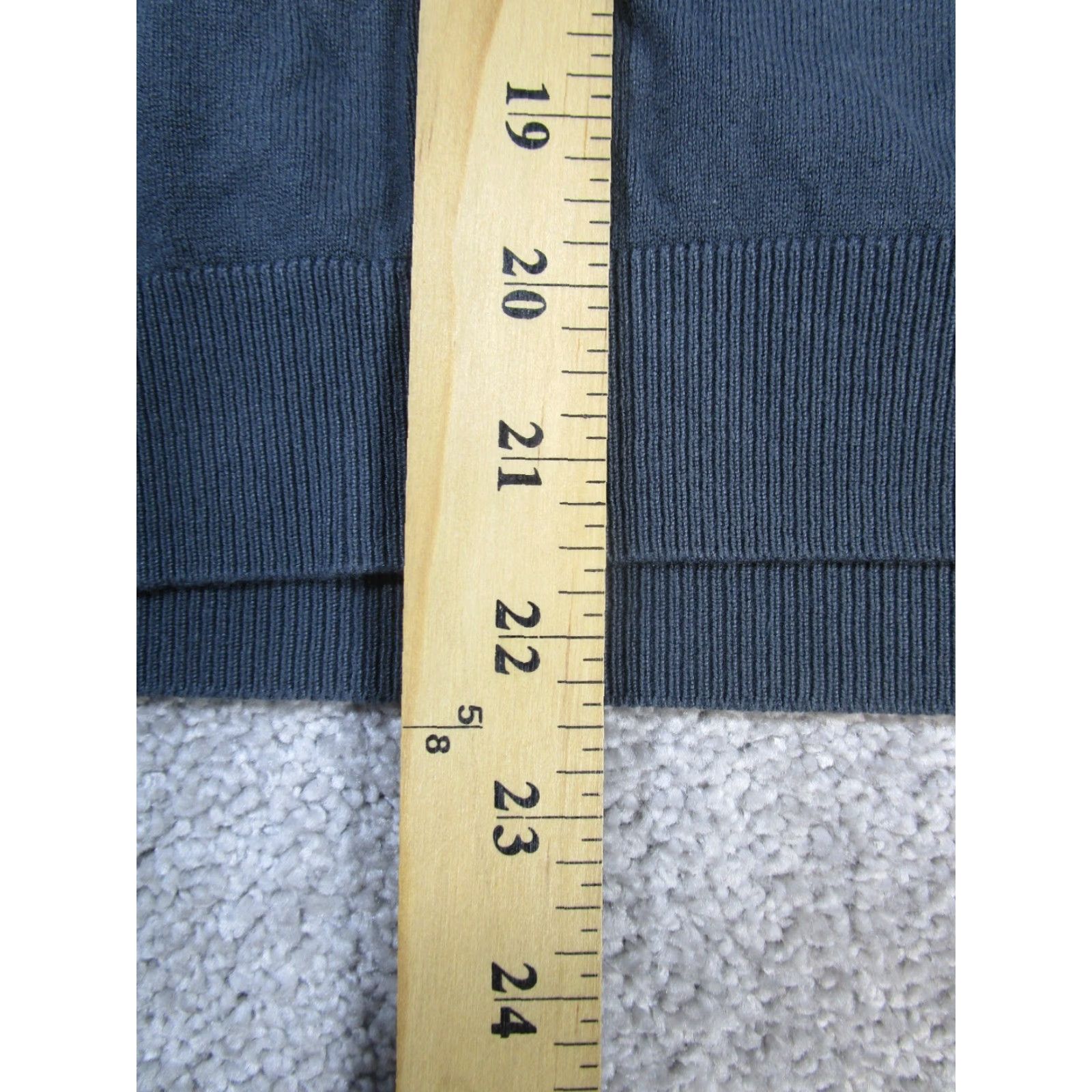 Zara VINTAGE Zara Sweater Pullover Women Medium Gray Knit 90s Mock Neck Long Sleeve Size M / US 6-8 / IT 42-44 - 8 Thumbnail