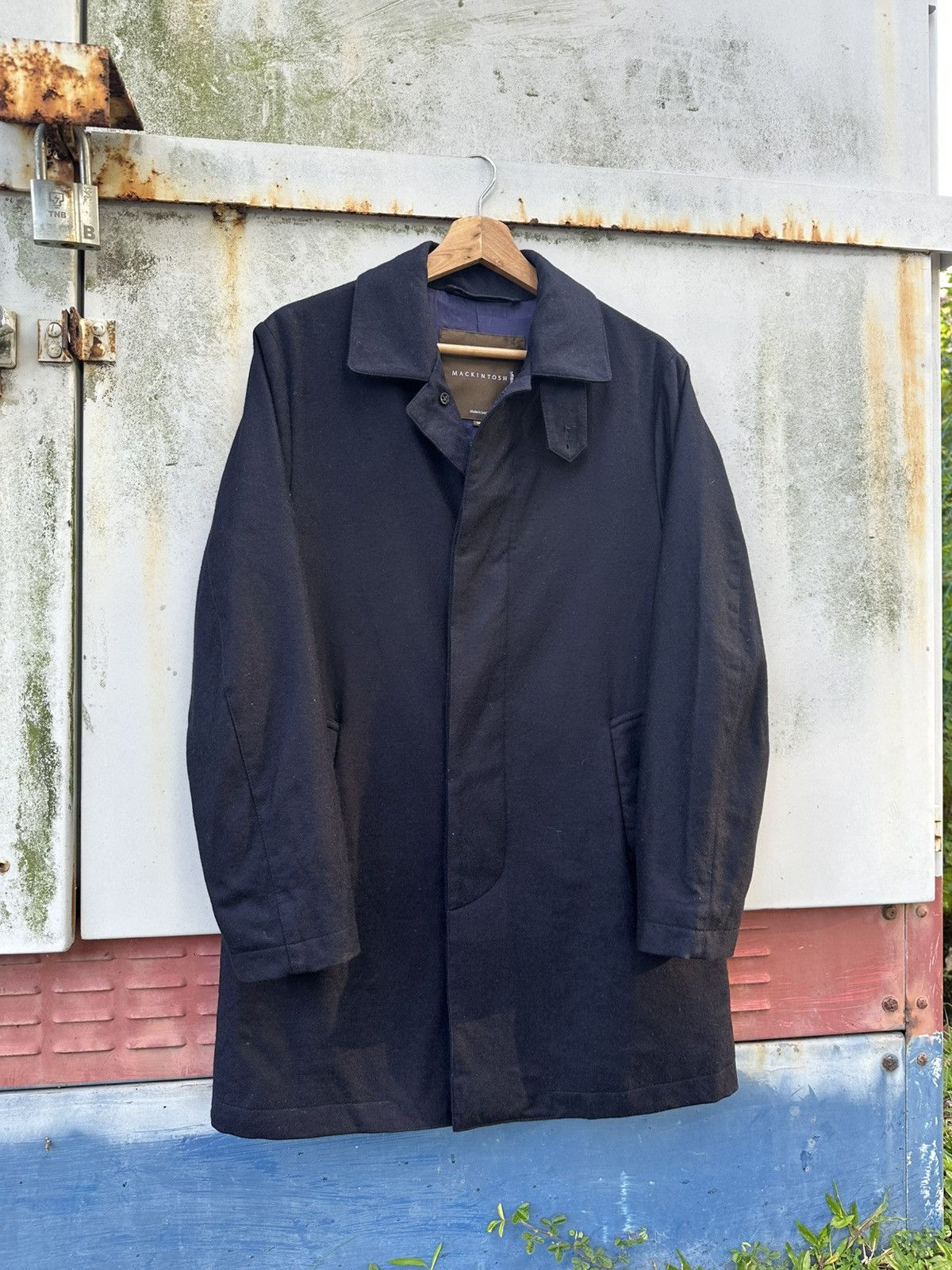 Mackintosh 👹Manckintosh Long Wool Jacket Made In Schotland Size US M / EU 48-50 / 2 - 3 Thumbnail