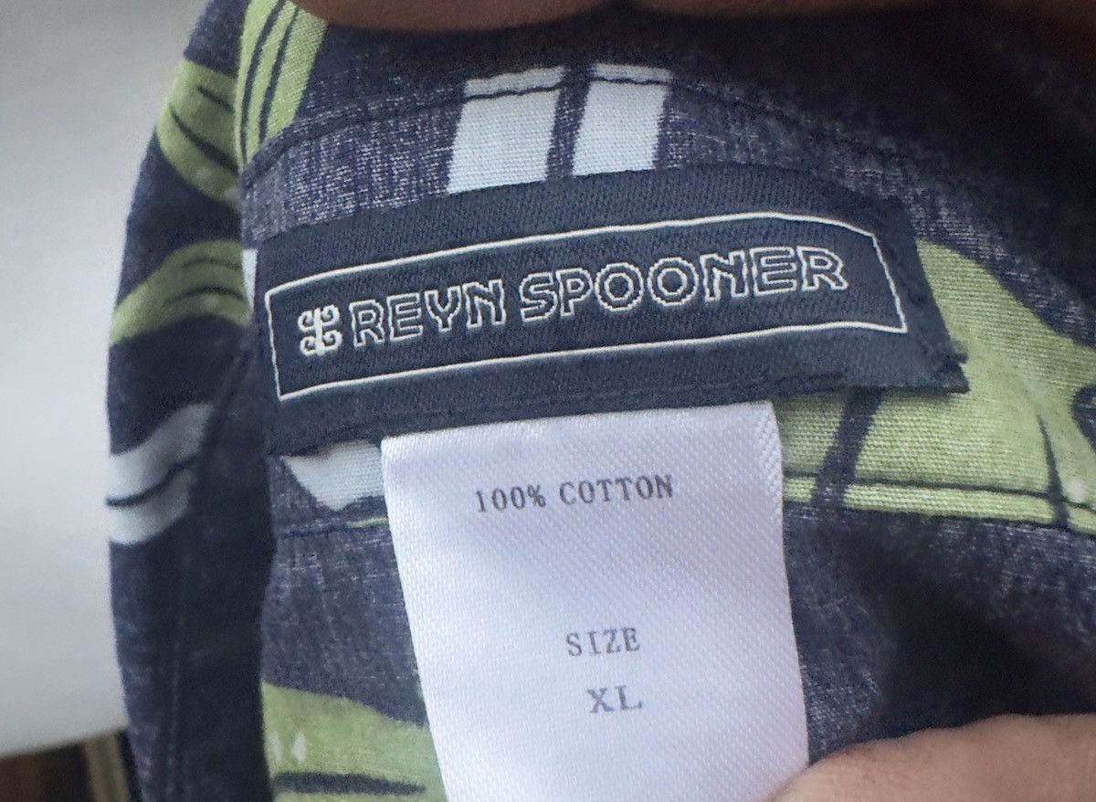 Reyn Spooner PreOwned Reyn Spooner Top Blouse Blue Hawaiian Women's XL Size XL / US 12-14 / IT 48-50 - 4 Thumbnail