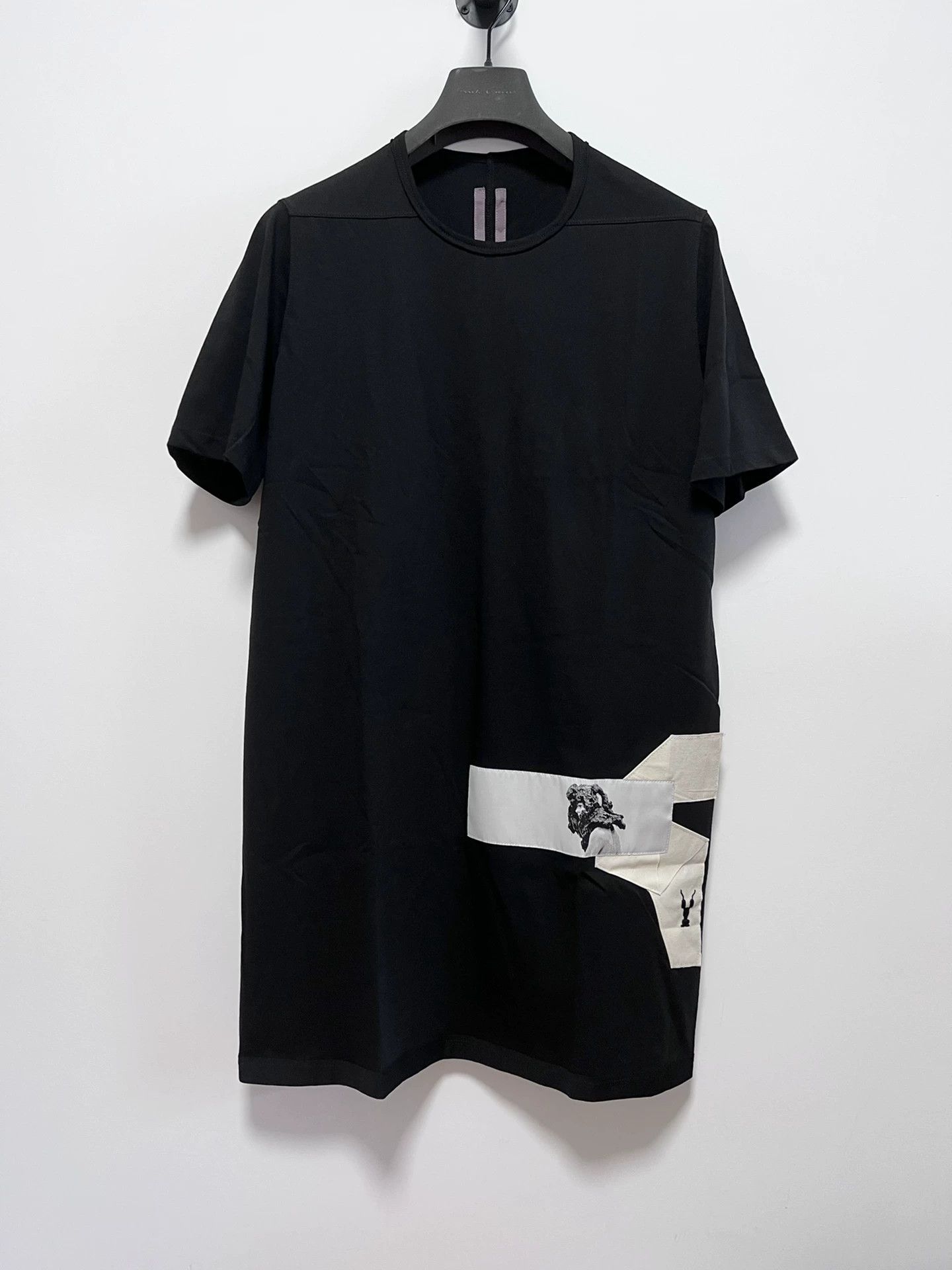 Rick Owens Rick Owens Black Short Sleeve T-Shirt Size US L / EU 52-54 / 3 - 1 Thumbnail