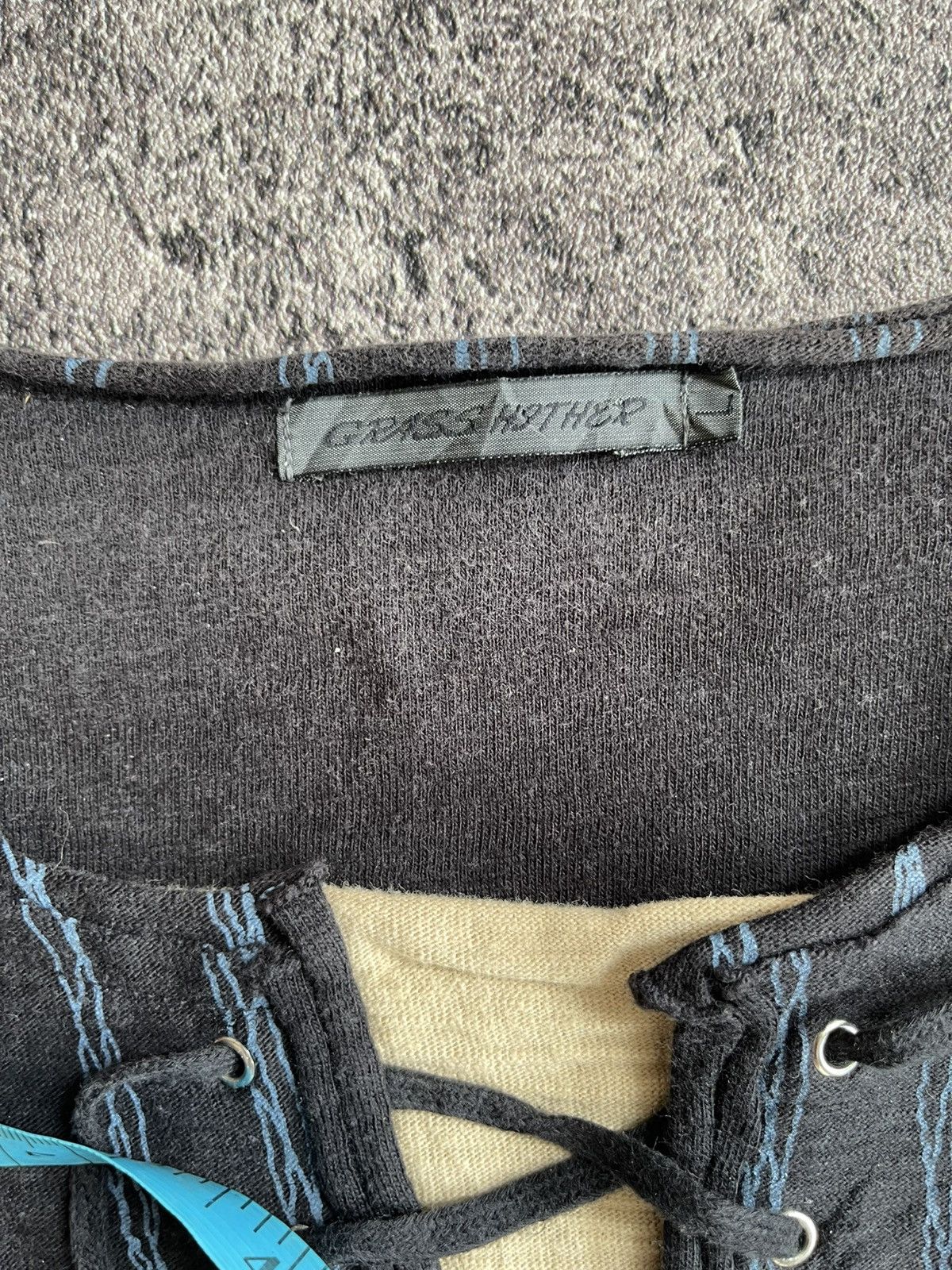 Japanese Brand Y2K Grass Hether laced ifsixwasnine long sleeve Size US L / EU 52-54 / 3 - 5 Thumbnail