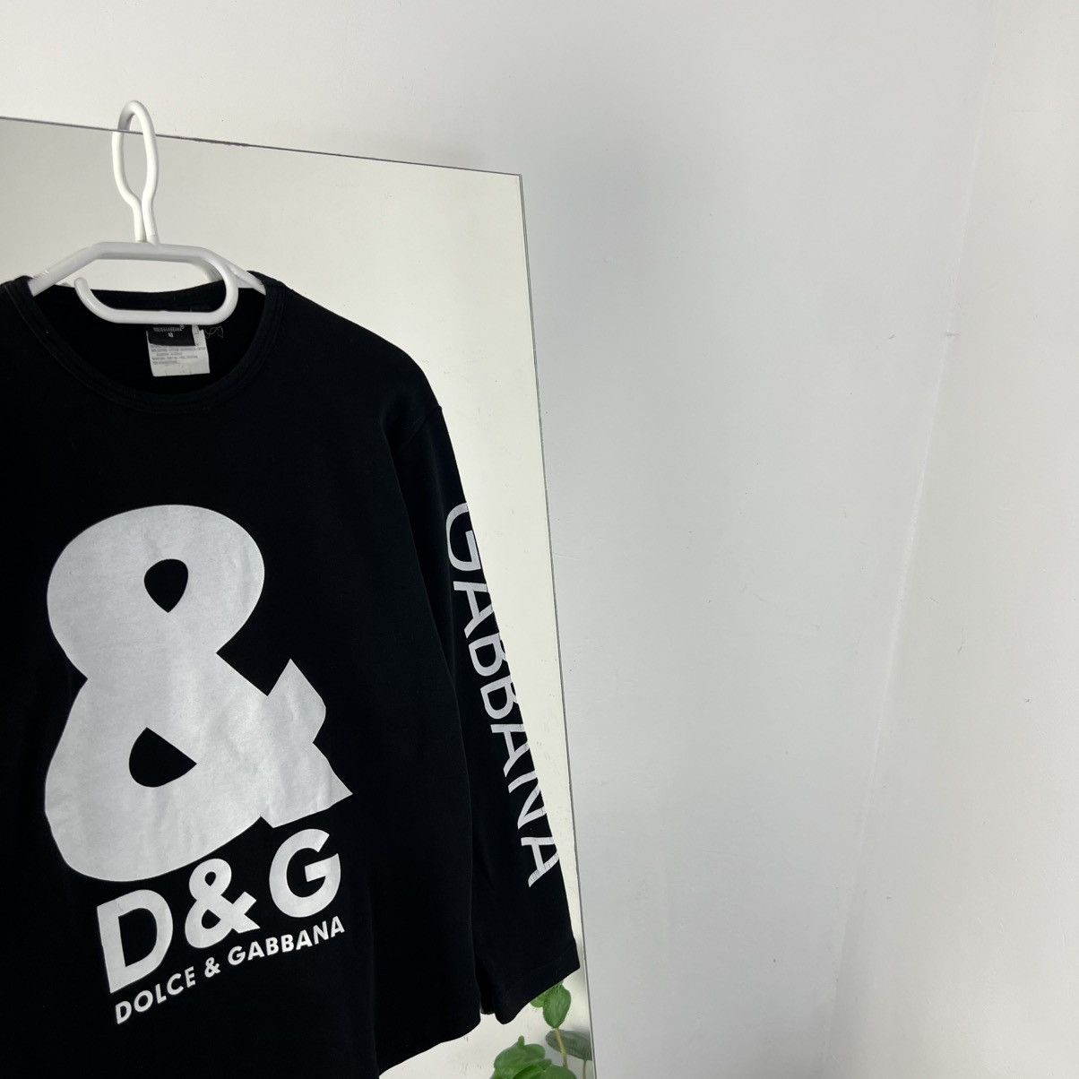 Dolce & Gabbana Vintage Y2K Dolce & Gabbana Big Logo Long Sleeve Size M / US 6-8 / IT 42-44 - 2 Thumbnail