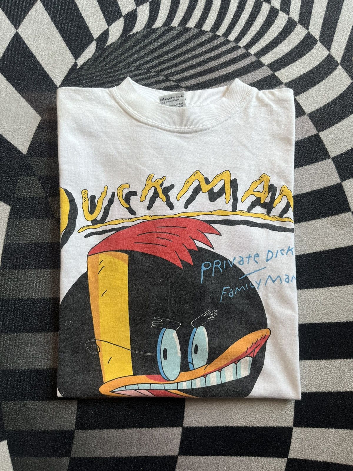 Arts & Science Vintage DUCK MAN Private Dick Family Man 1994’s USA Network Size US L / EU 52-54 / 3 - 1 Thumbnail