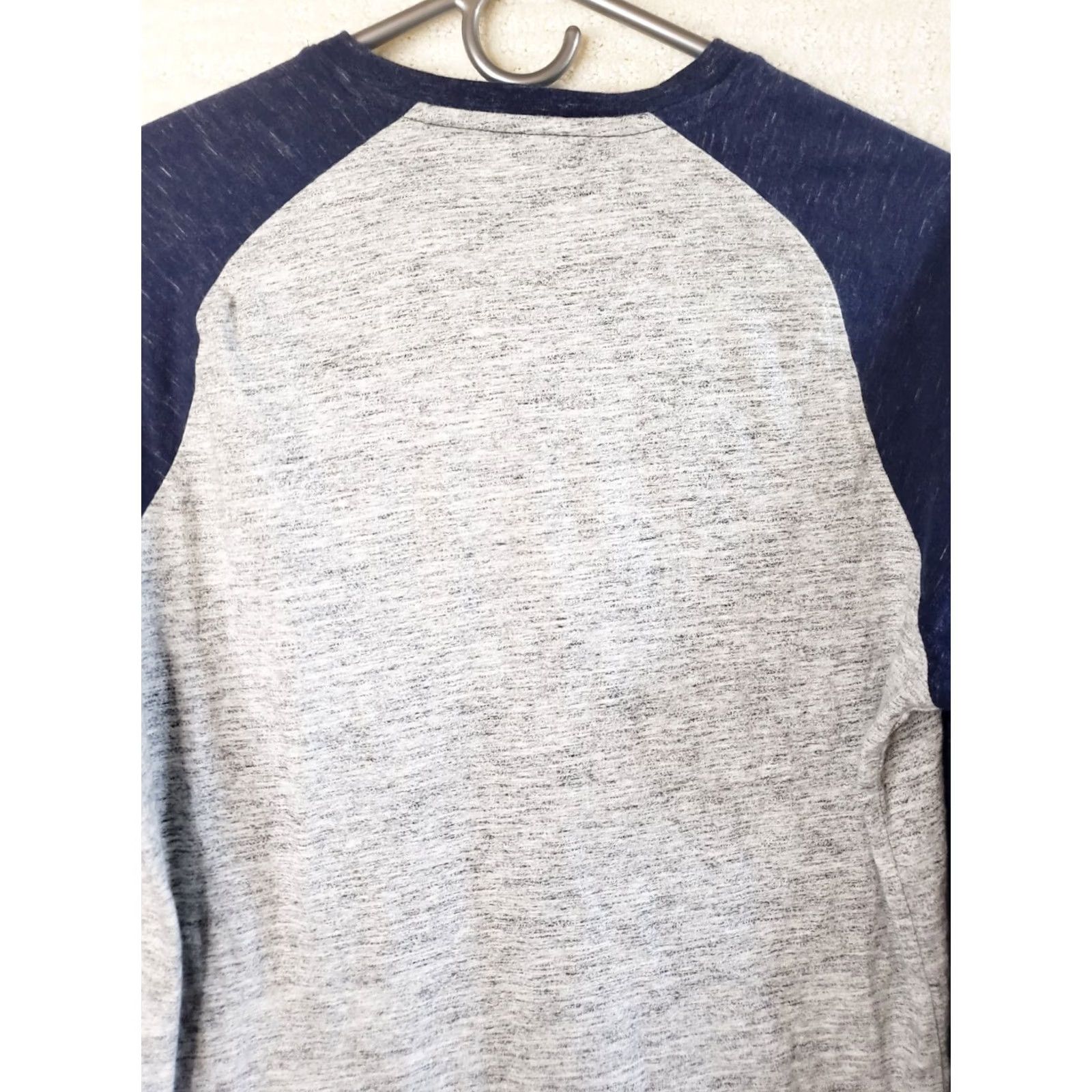 Vintage VINTAGE Hawker Rye Shirt Henley Baseball Style Long Sleeve 3/4 Sleeve Mens XLT Gray Blue NWOT Size US XL / EU 56 / 4 - 6 Thumbnail