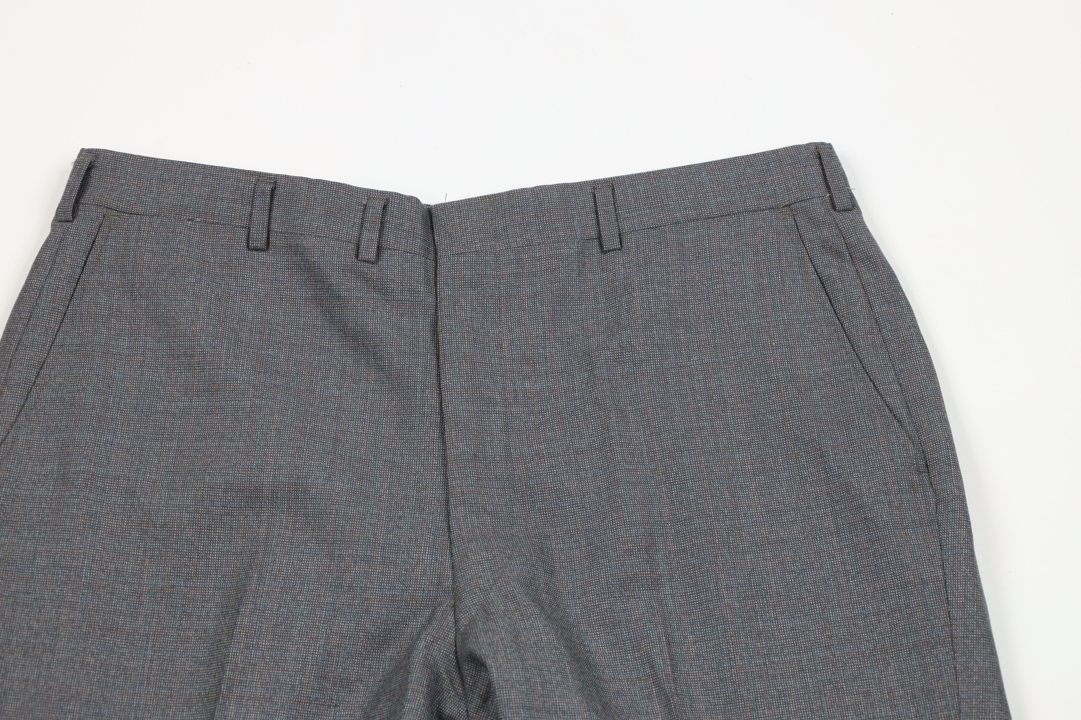 Vintage Vintage 50s 60s Streetwear Check Chino Pants Trousers USA Size US 34 / EU 50 - 2 Thumbnail
