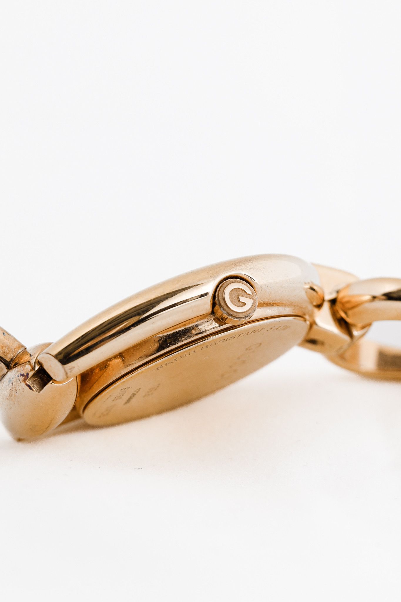Gucci Gucci YA139507 Rose Gold Horsebit Bangle Watch Size ONE SIZE - 4 Thumbnail