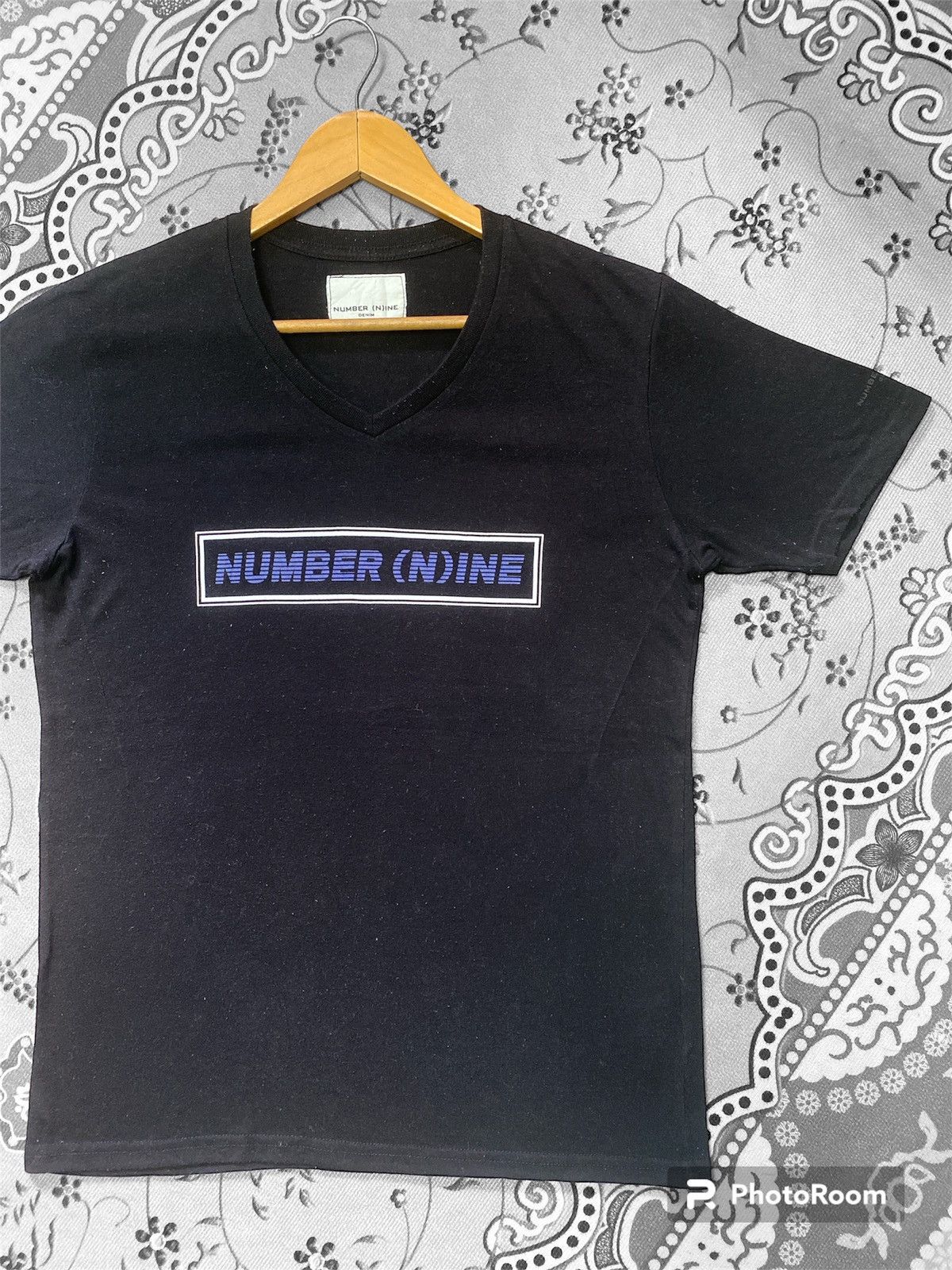 Japanese Brand × Number (N)ine × Takahiromiyashita The Soloist. ‼️RARE‼️COMBO 2 PIECES NUMBER(N)INE BOX LOGO SHIRT TEE🔥 Size US M / EU 48-50 / 2 - 3 Thumbnail